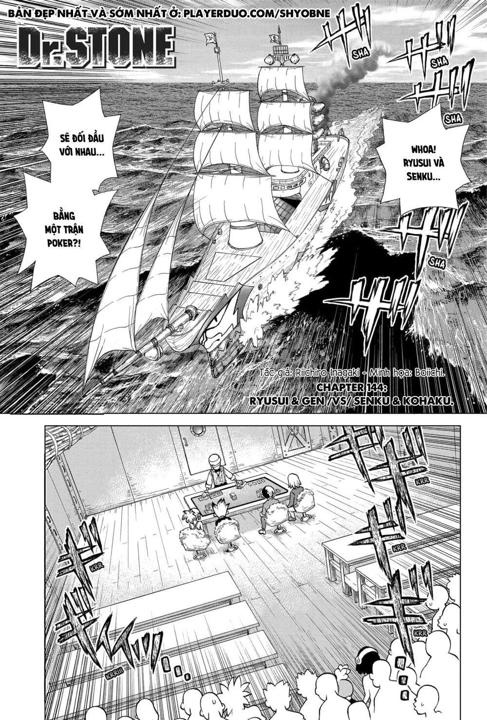 Dr.stone Tập 144 trang 3