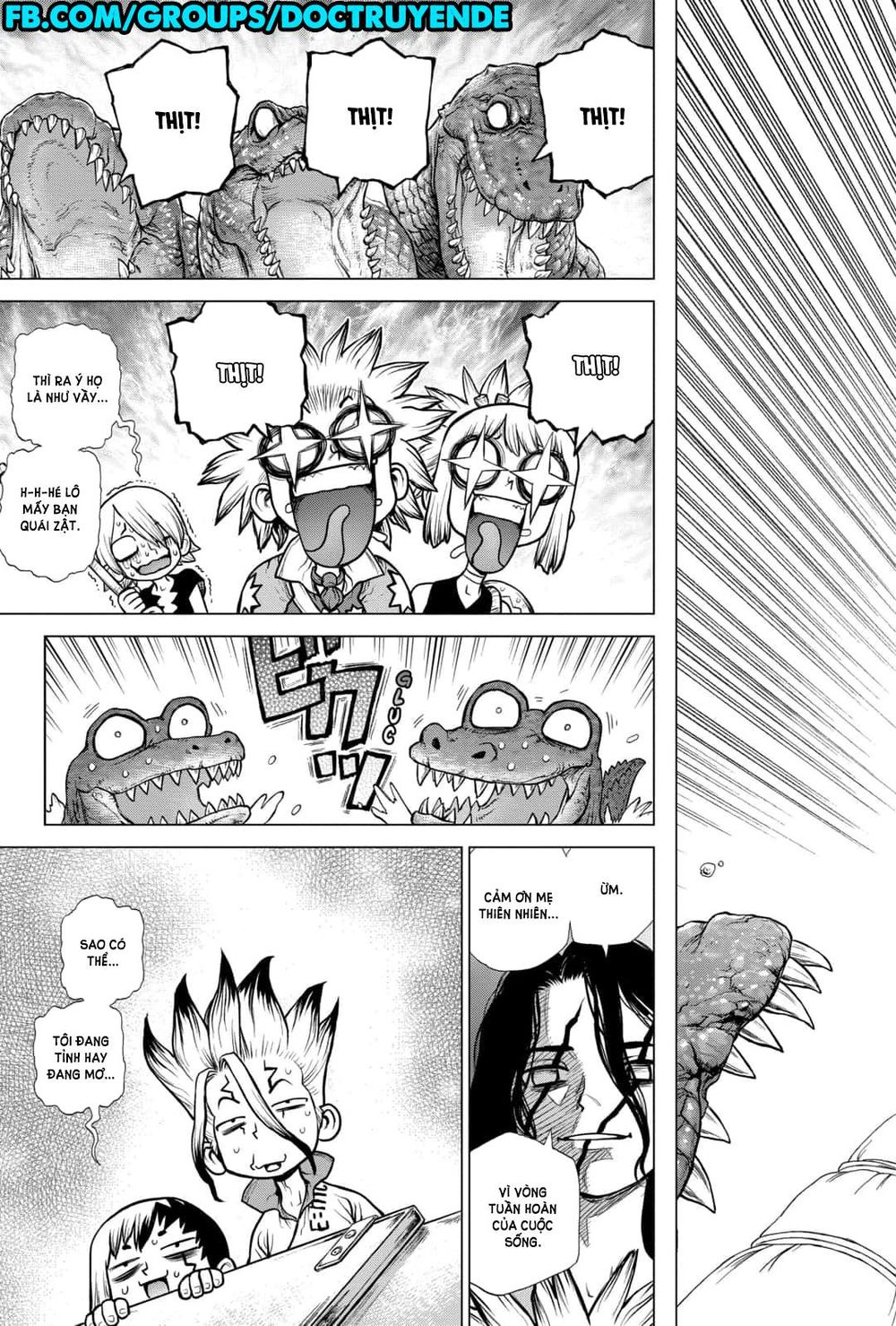Dr.stone Tập 148 trang 14