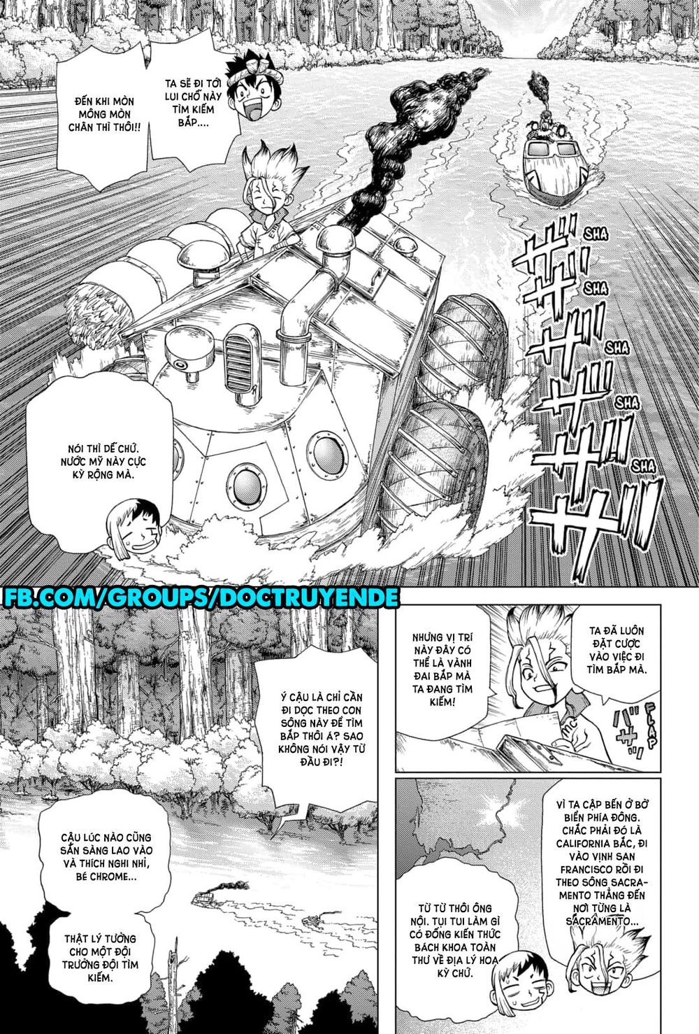 Dr.stone Tập 148 trang 10