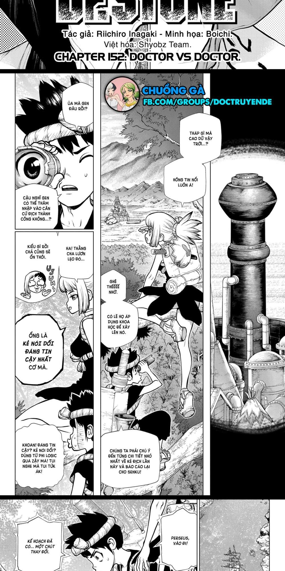 Dr.stone Tập 152 trang 3
