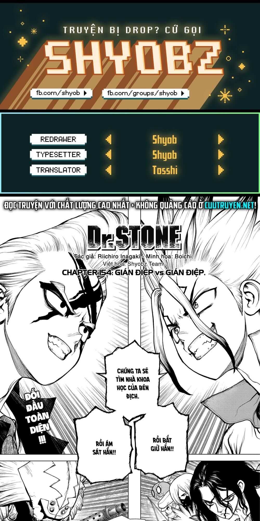 Dr.stone Tập 154 trang 2