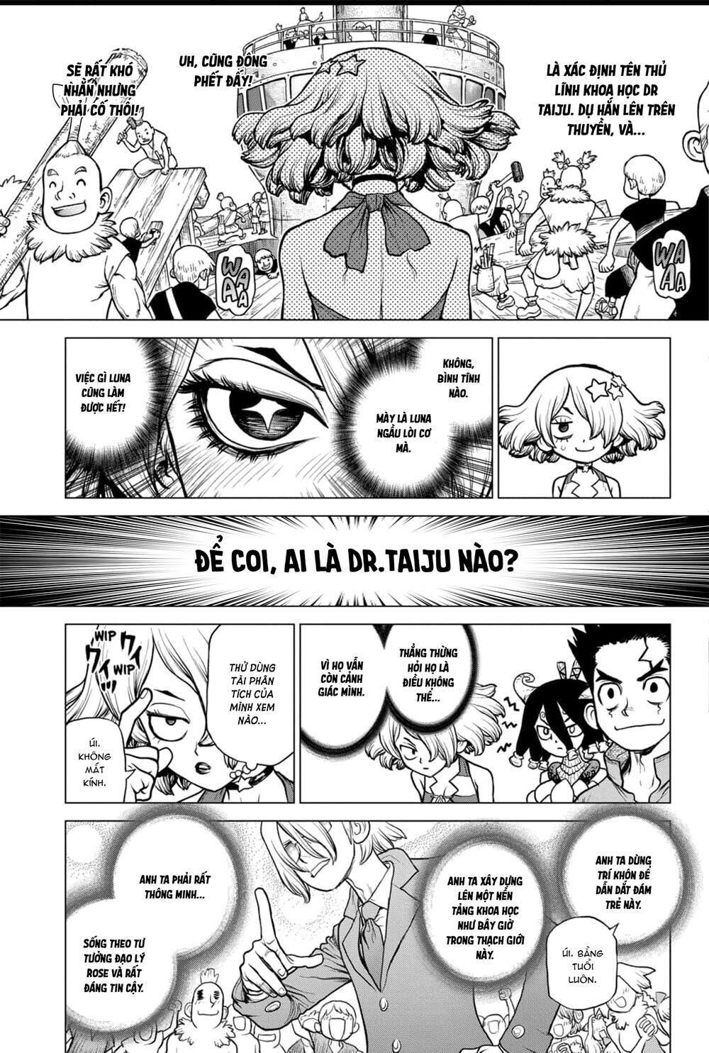 Dr.stone Tập 155 trang 7