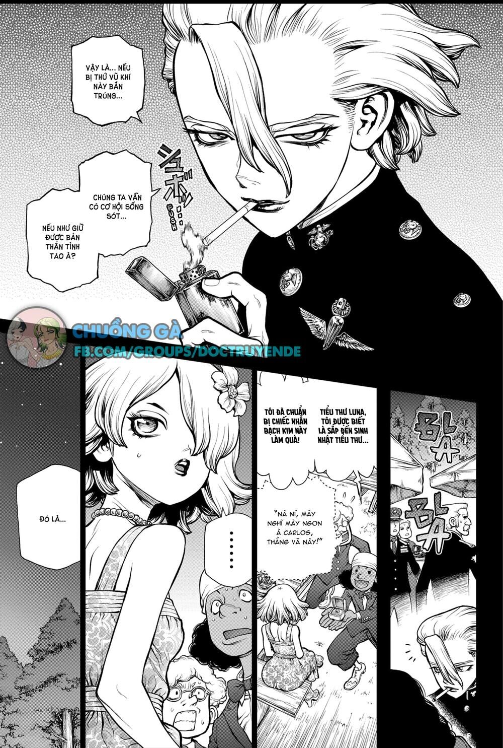 Dr.stone Tập 157 trang 10