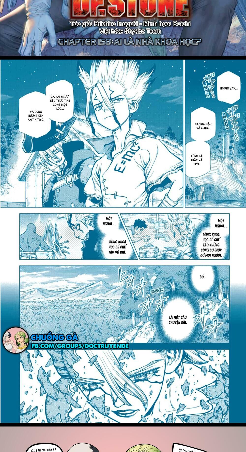 Dr.stone Tập 158 trang 3