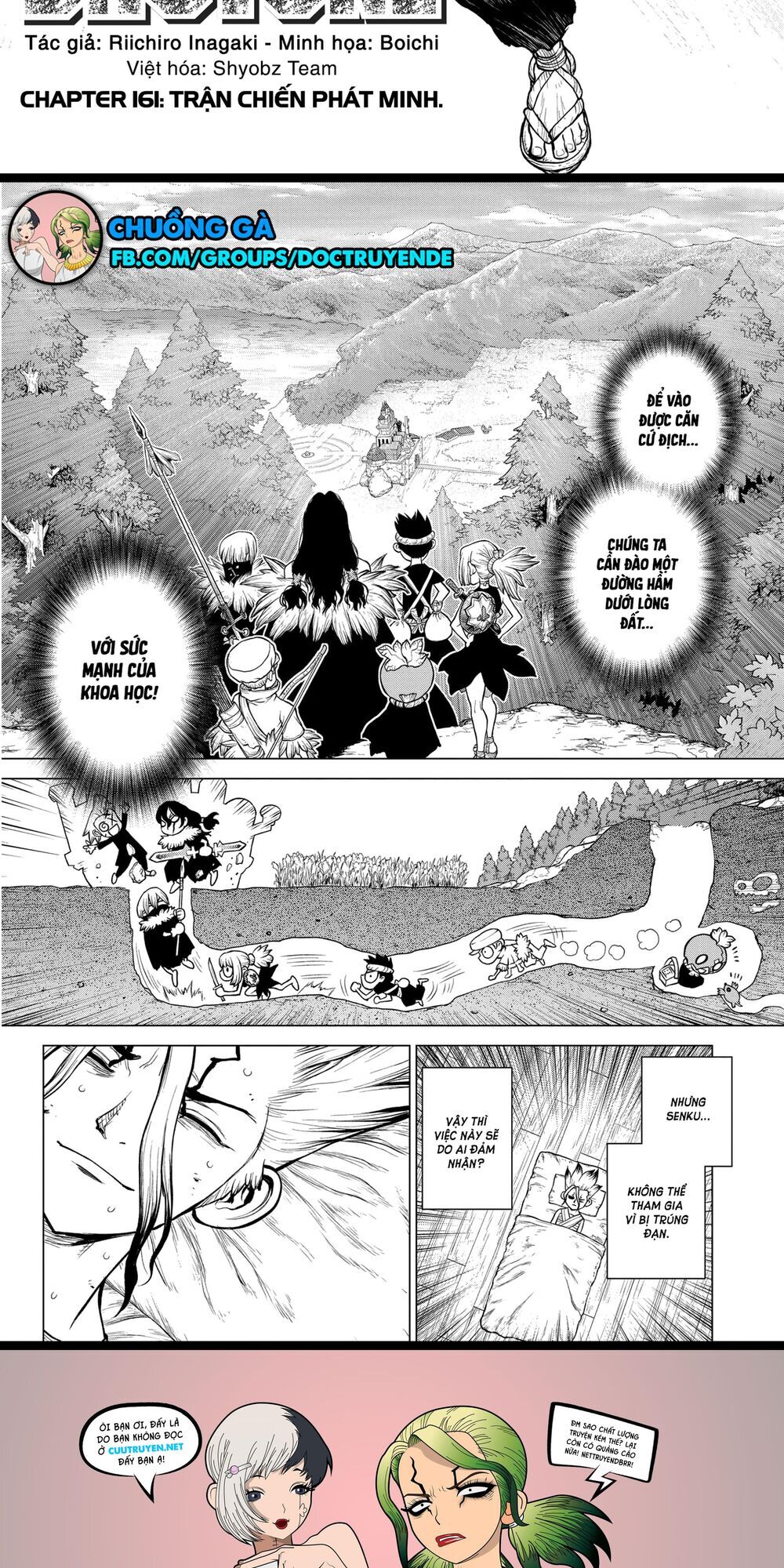 Dr.stone Tập 161 trang 3