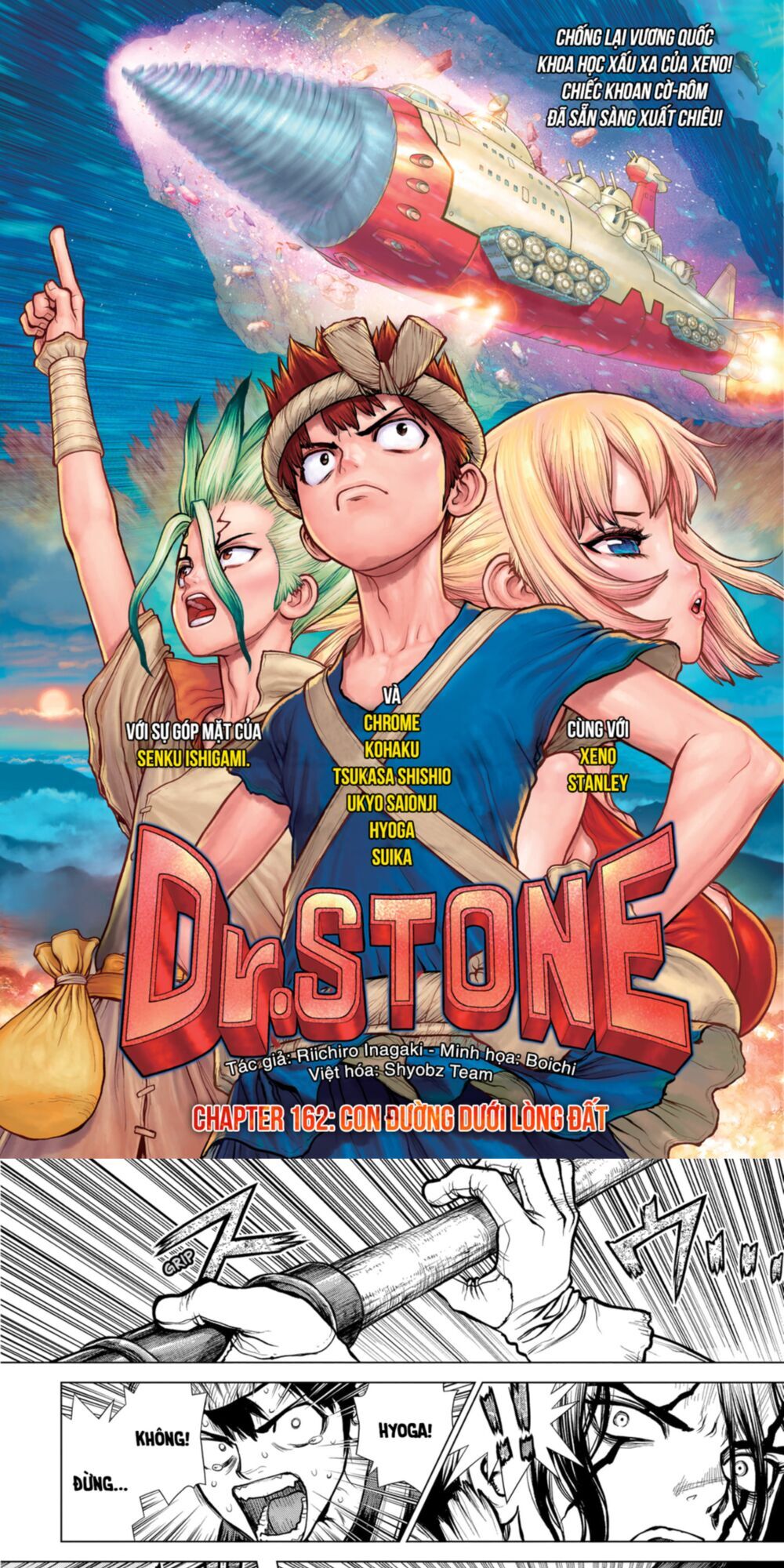 Dr.stone Tập 162 trang 2