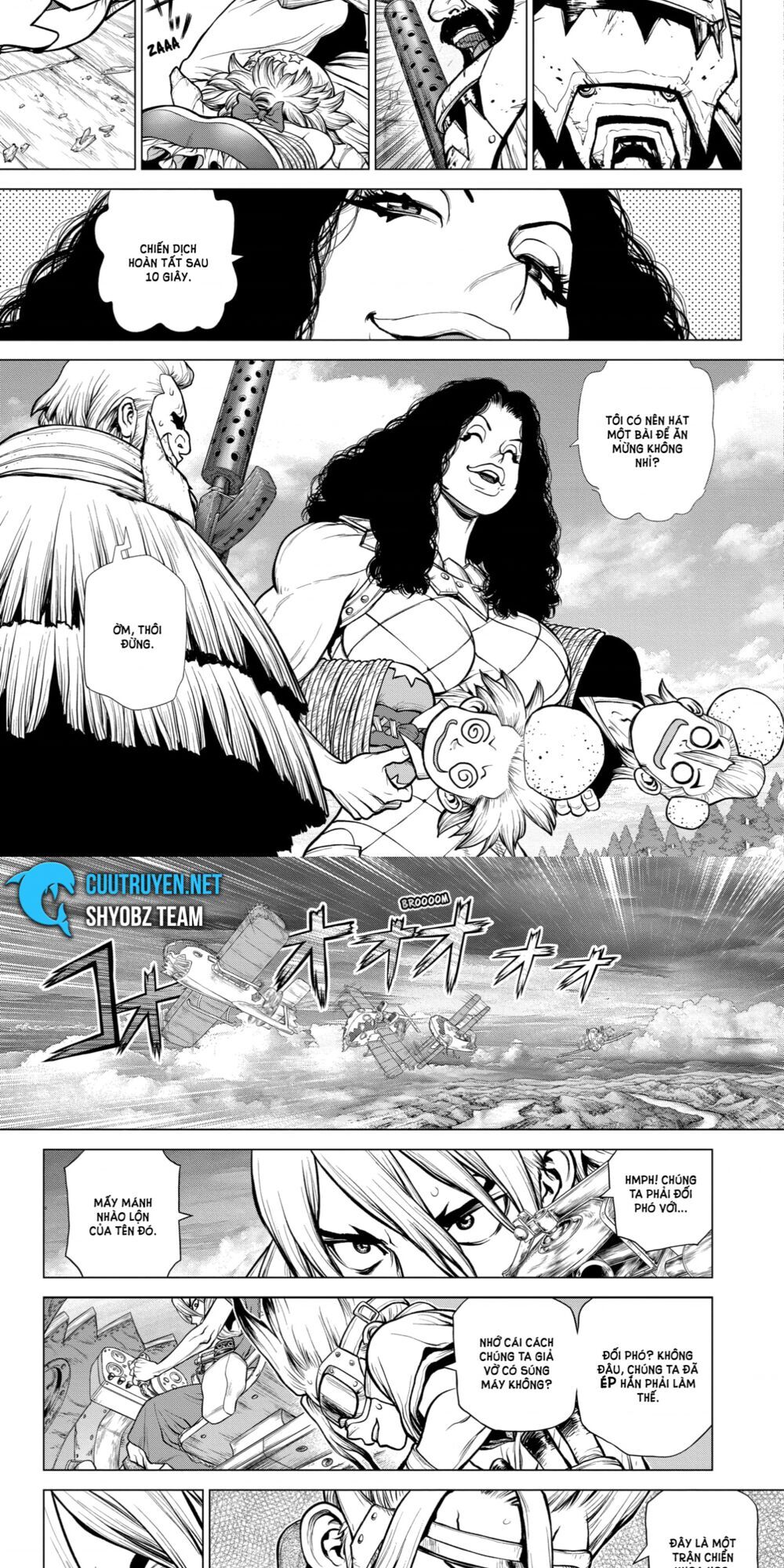 Dr.stone Tập 165 trang 10