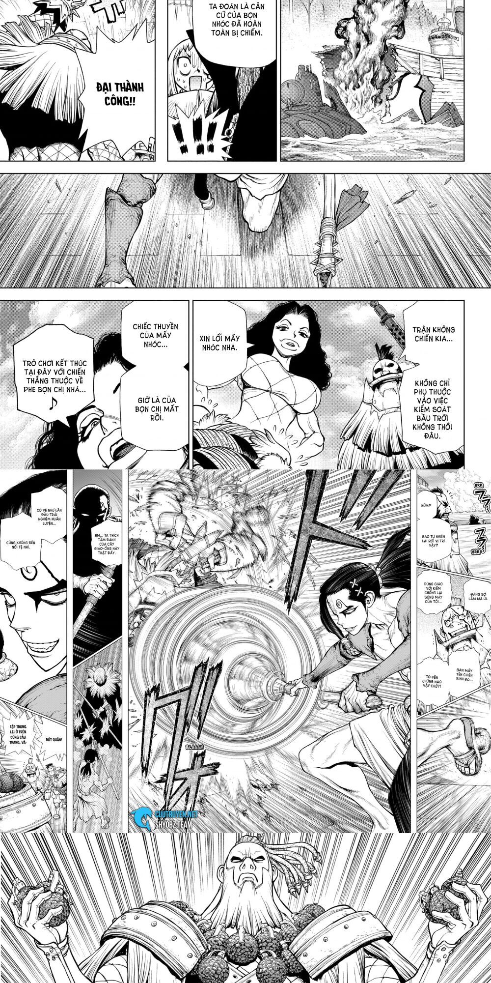 Dr.stone Tập 166 trang 3