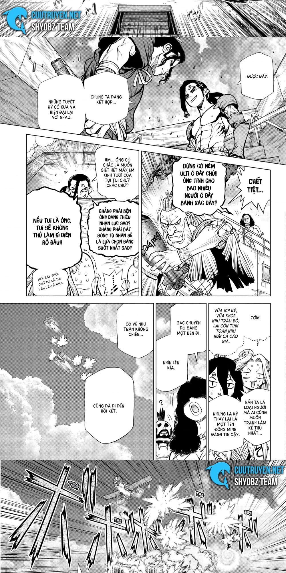 Dr.stone Tập 166 trang 6