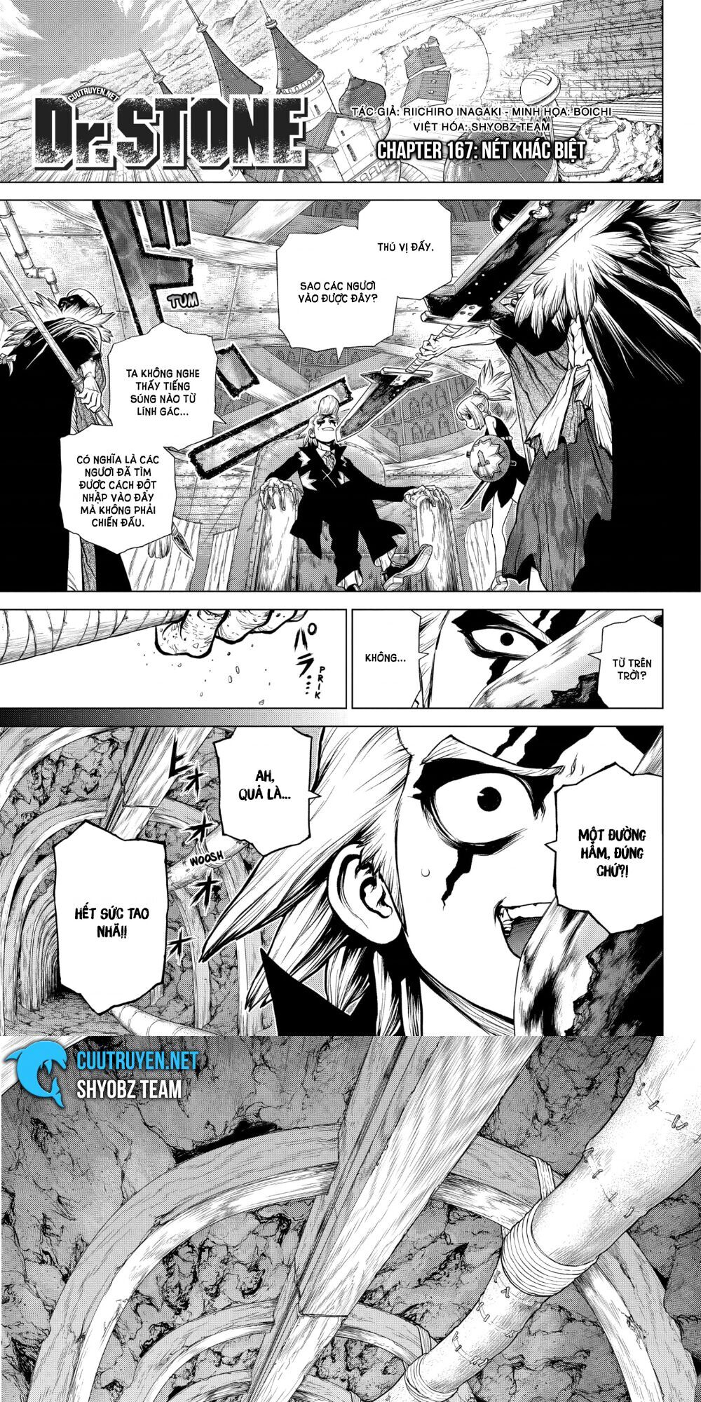 Dr.stone Tập 167 trang 2
