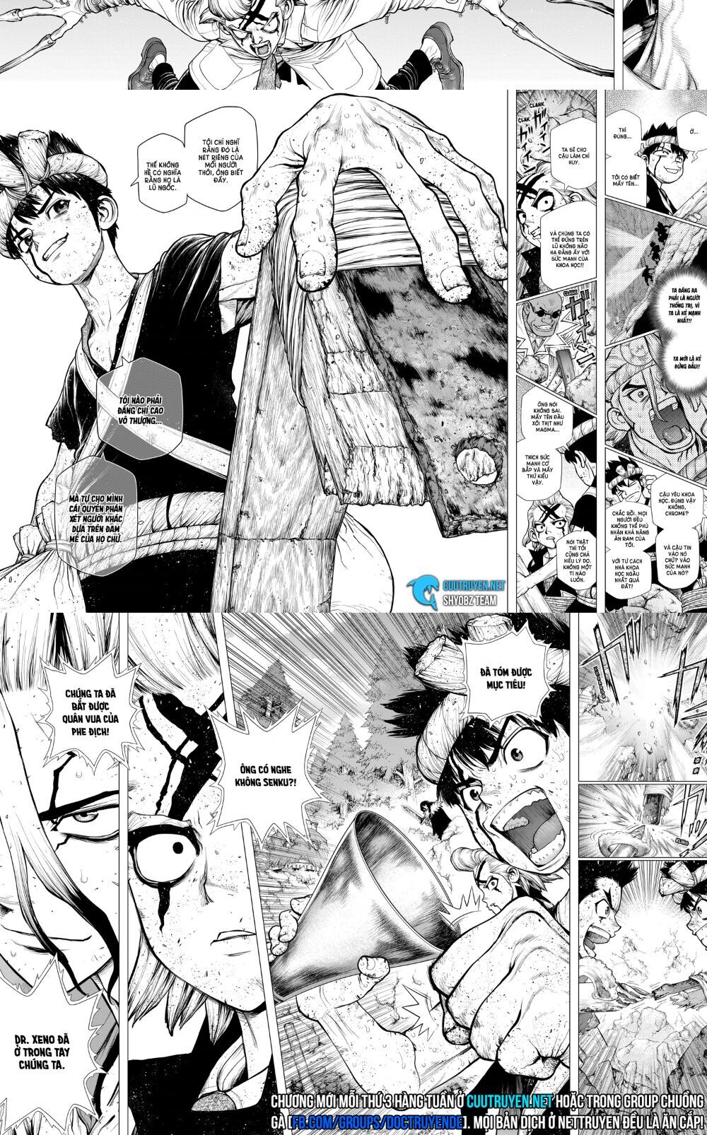 Dr.stone Tập 167 trang 11