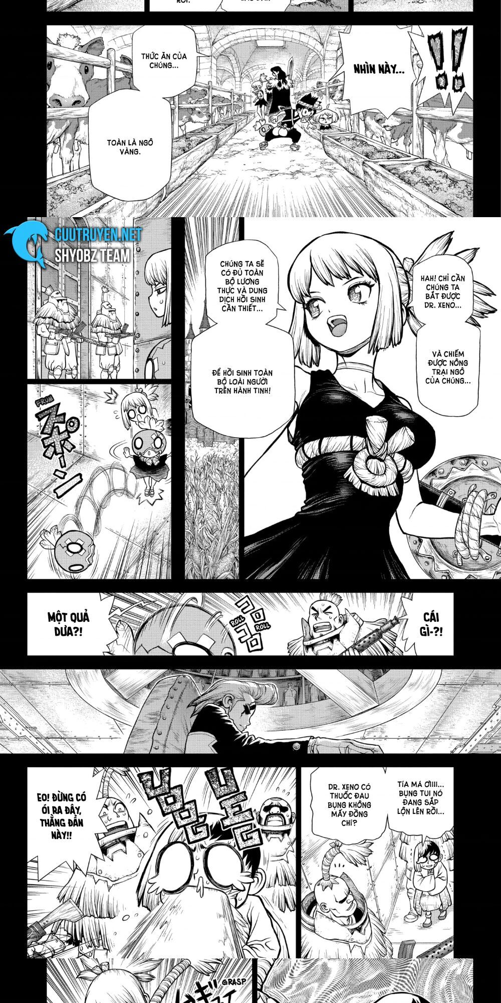 Dr.stone Tập 167 trang 4