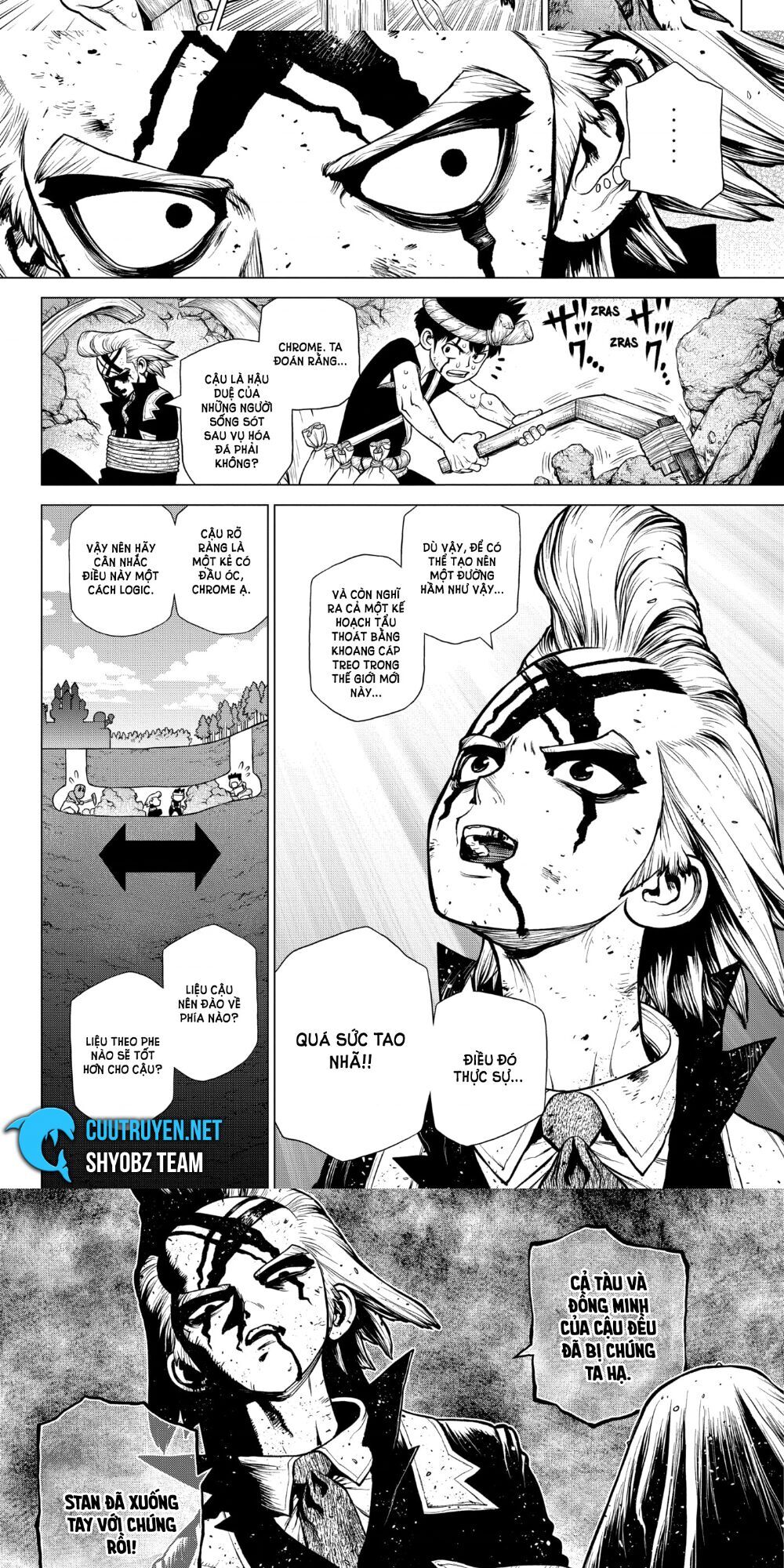 Dr.stone Tập 167 trang 9