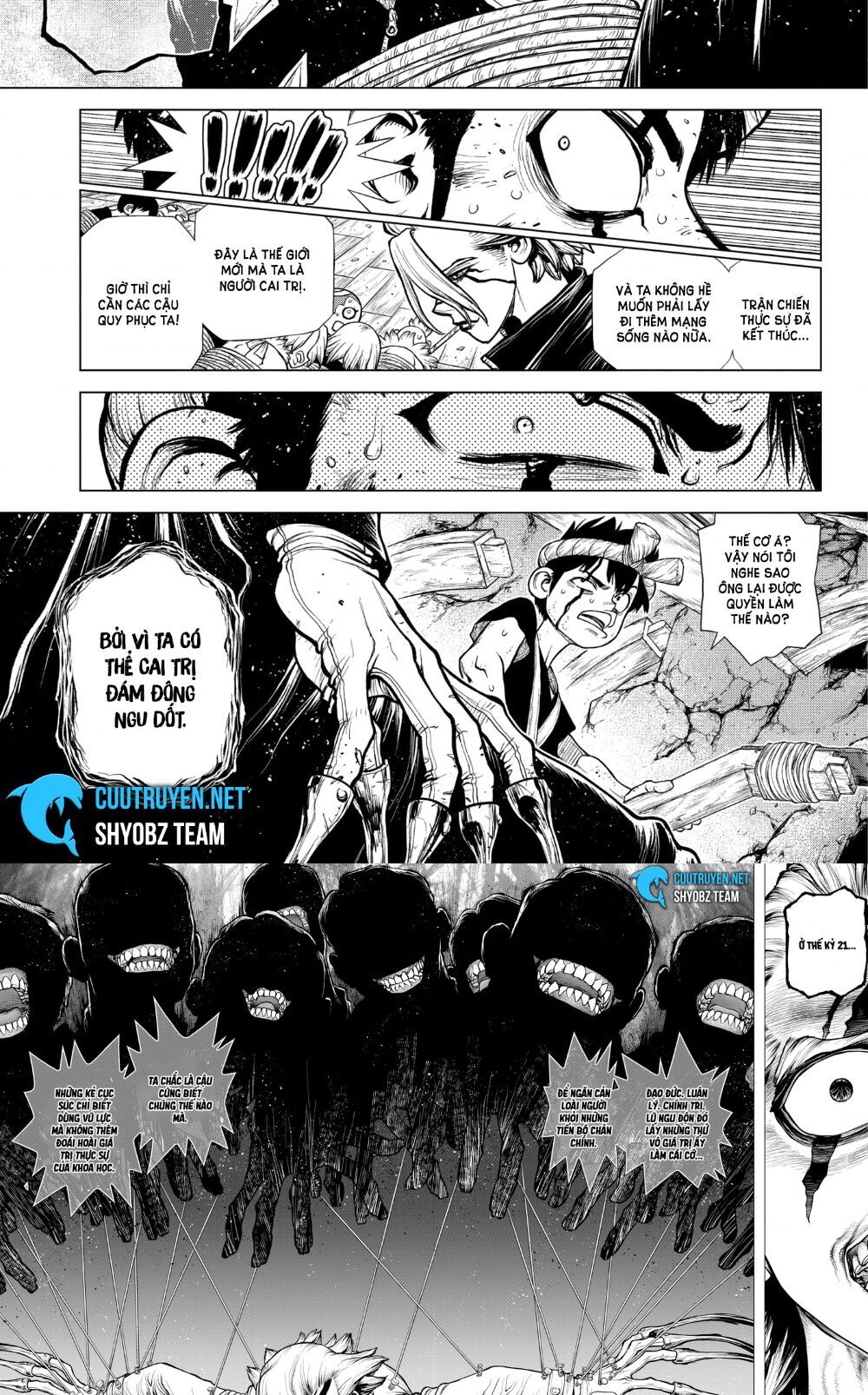 Dr.stone Tập 167 trang 10