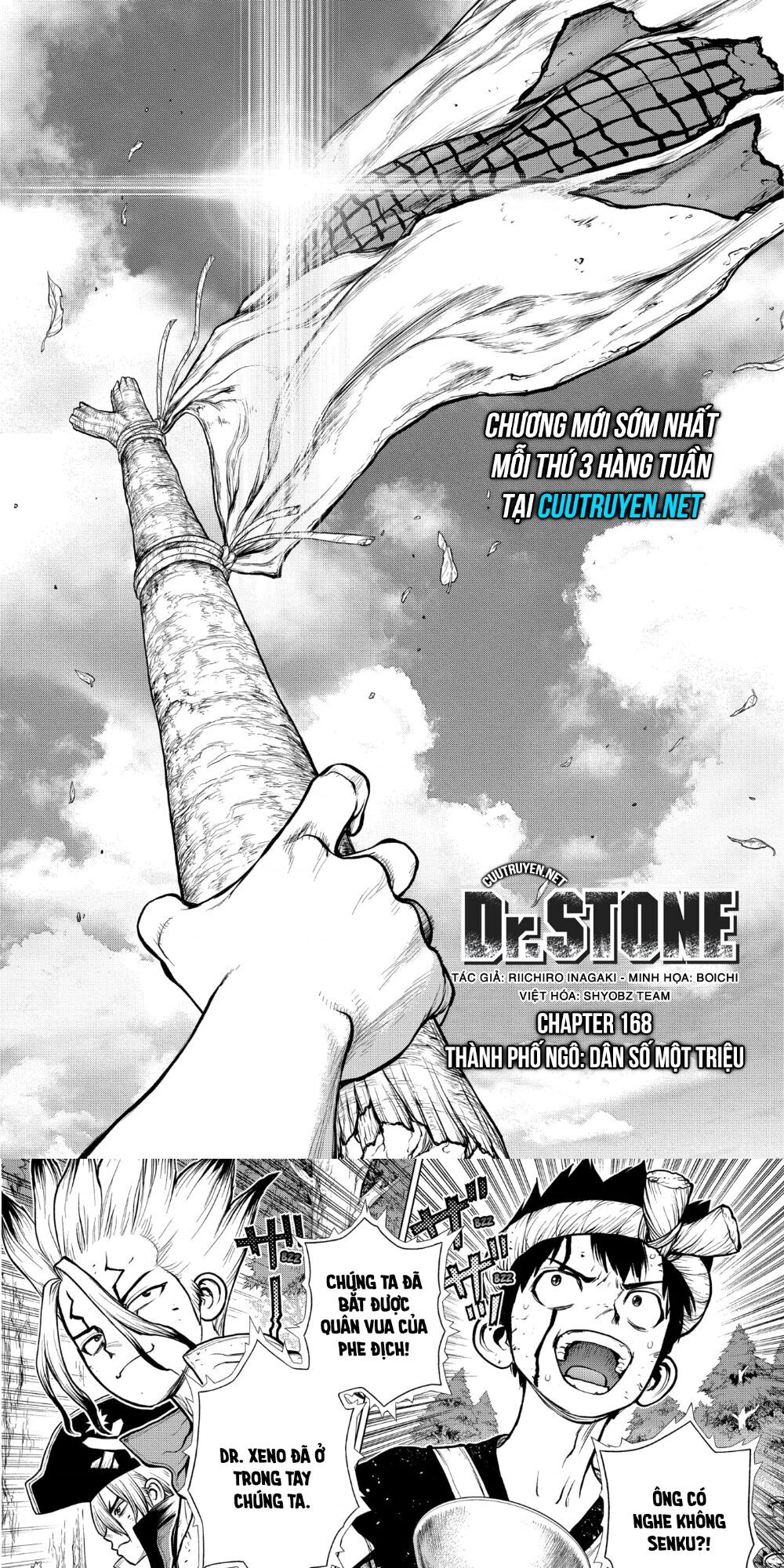 Dr.stone Tập 168 trang 2