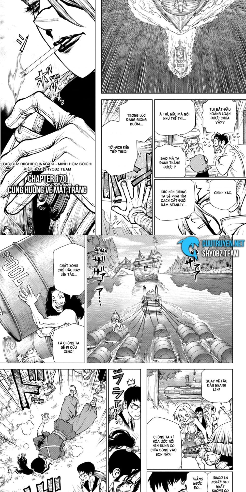 Dr.stone Tập 170 trang 3