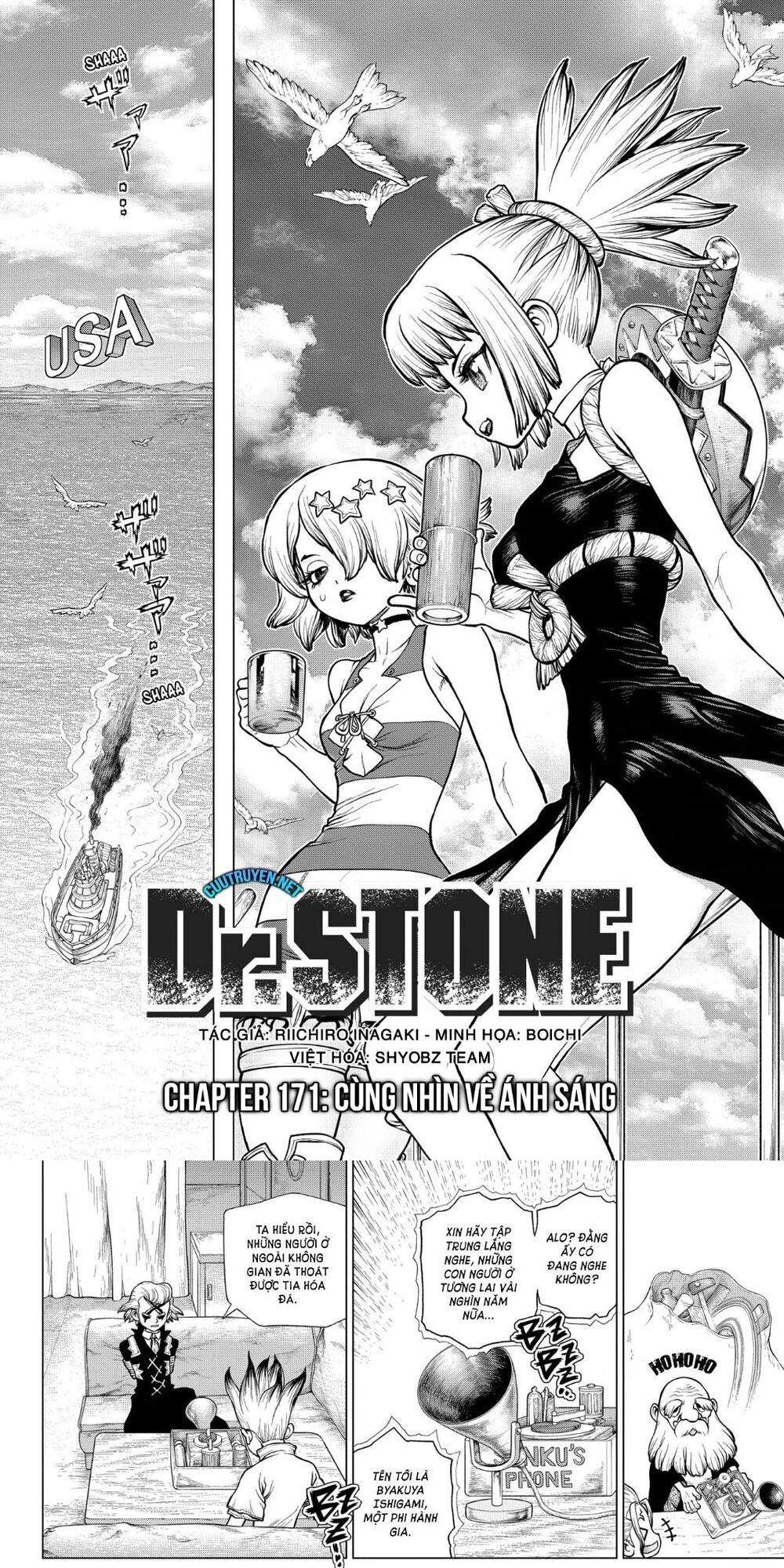 Dr.stone Tập 171 trang 2