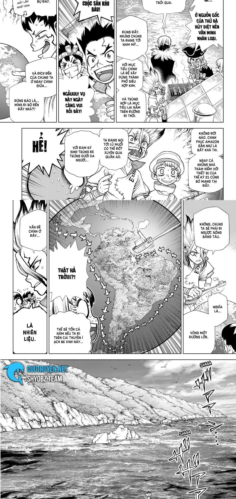 Dr.stone Tập 172 trang 3