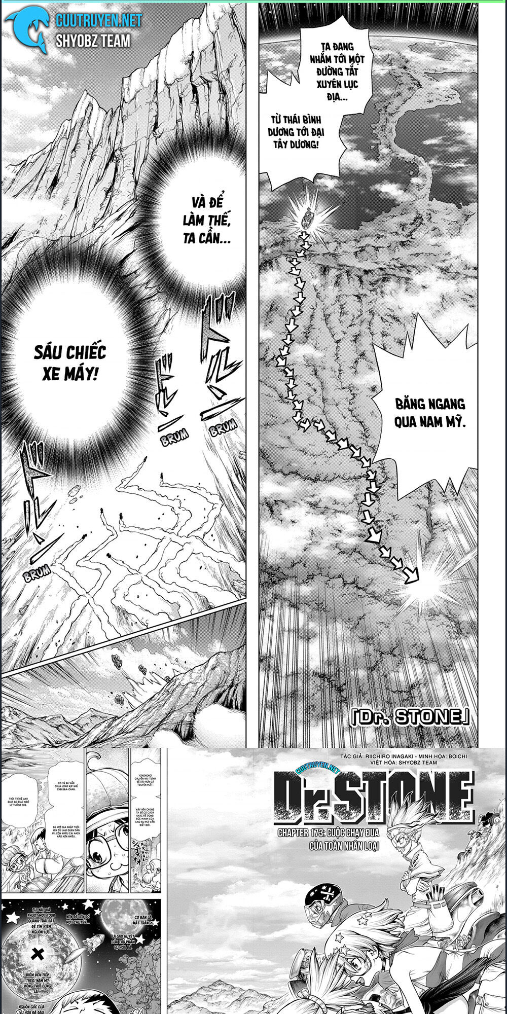 Dr.stone Tập 173 trang 2