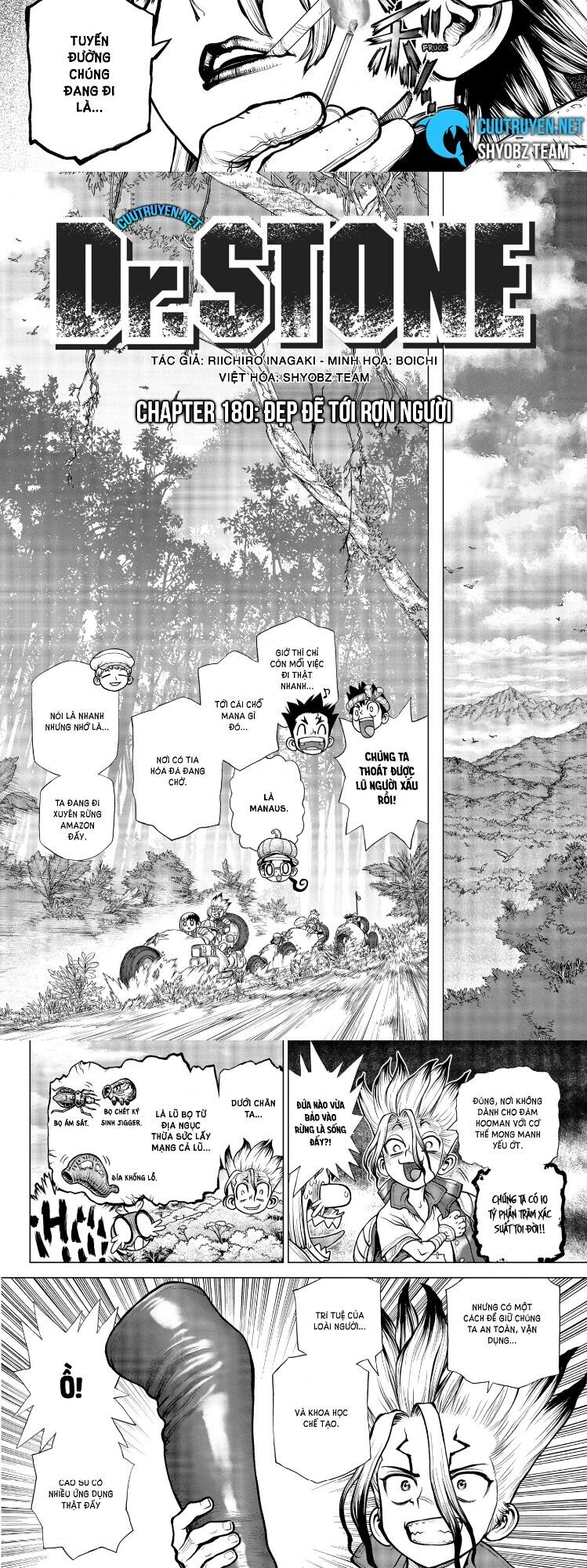 Dr.stone Tập 180 trang 3