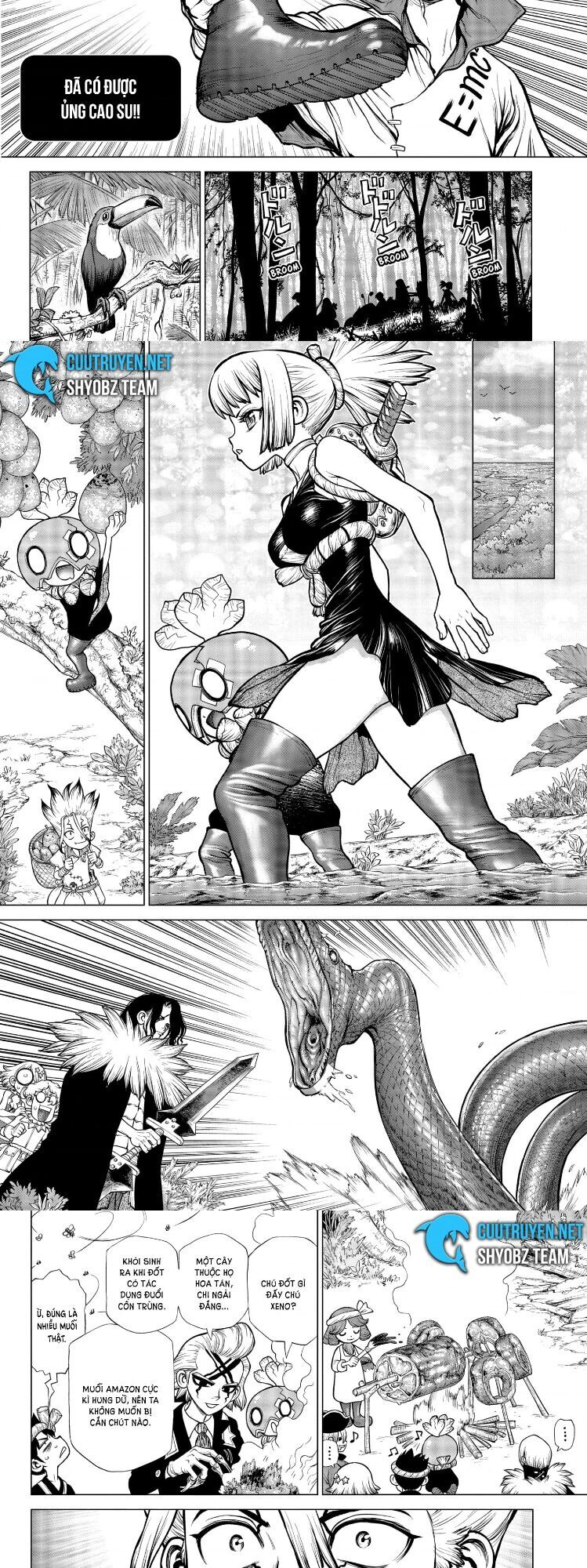 Dr.stone Tập 180 trang 4