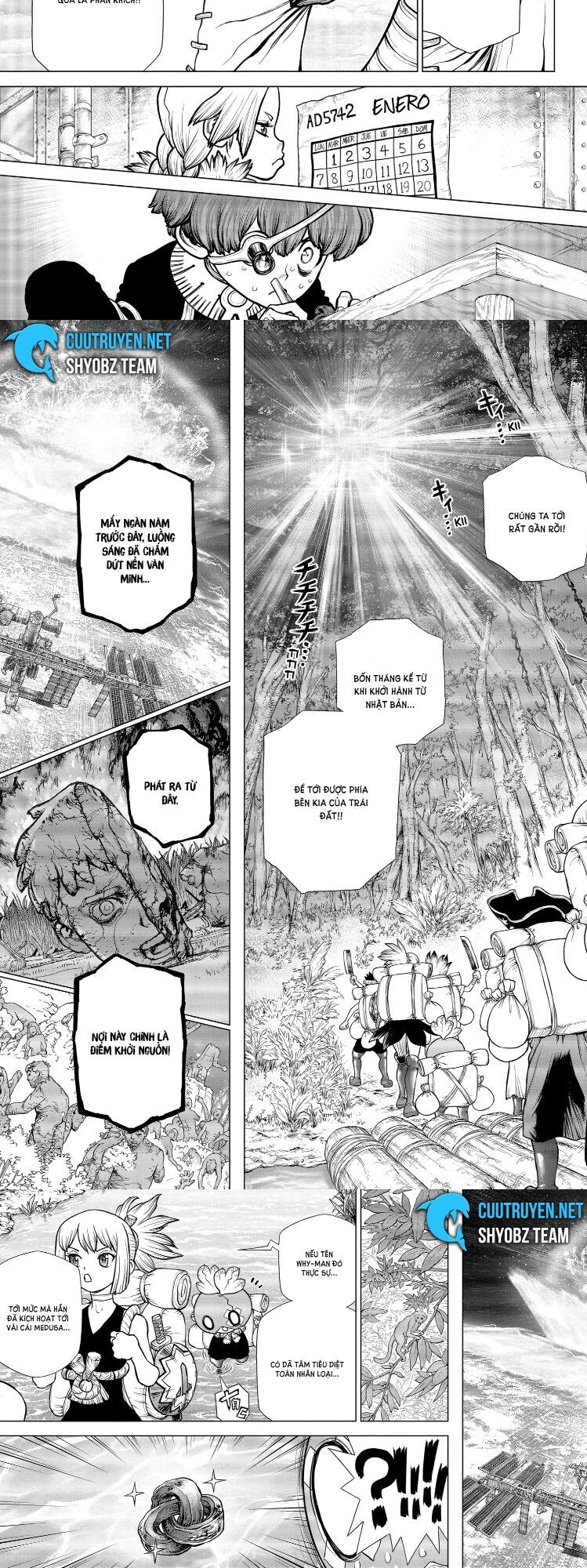Dr.stone Tập 180 trang 9