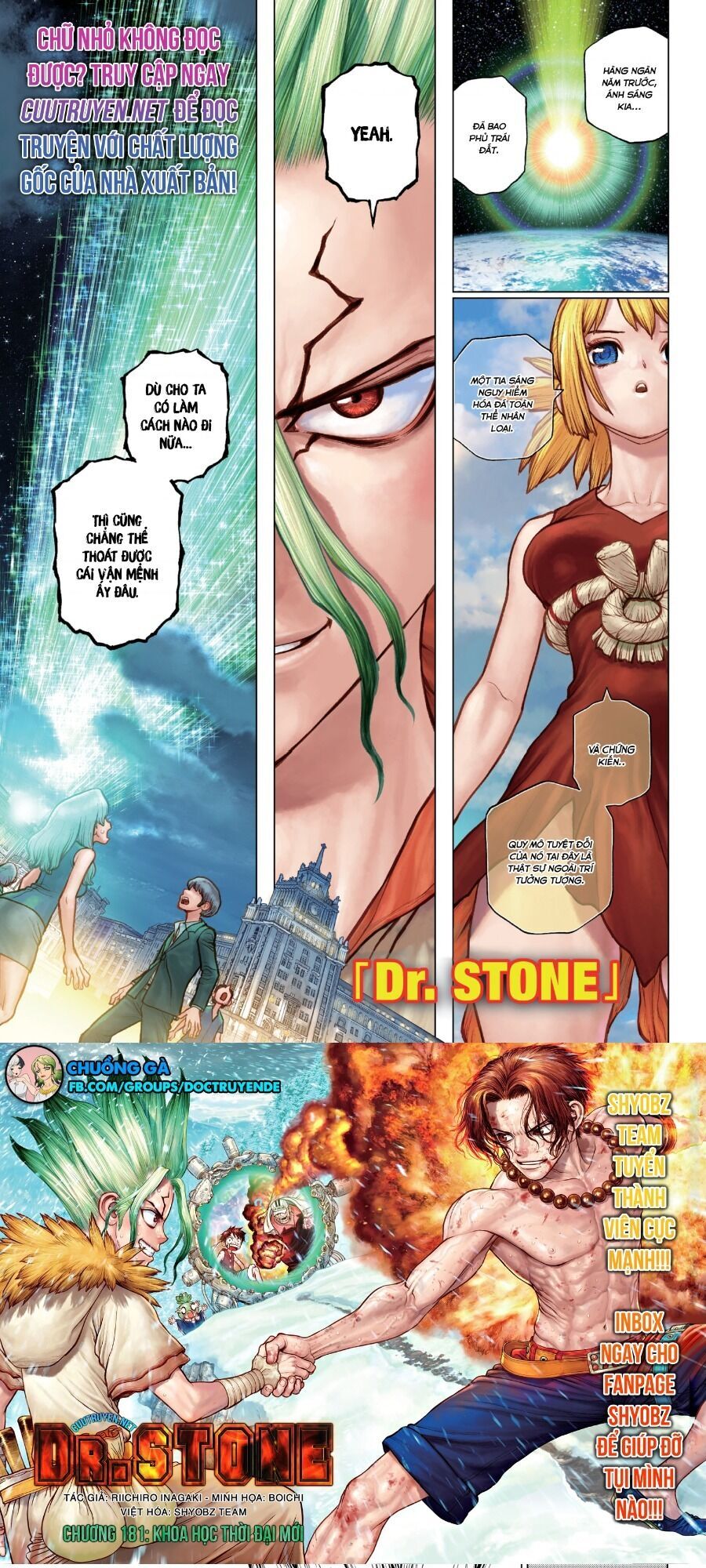 Dr.stone Tập 181 trang 2