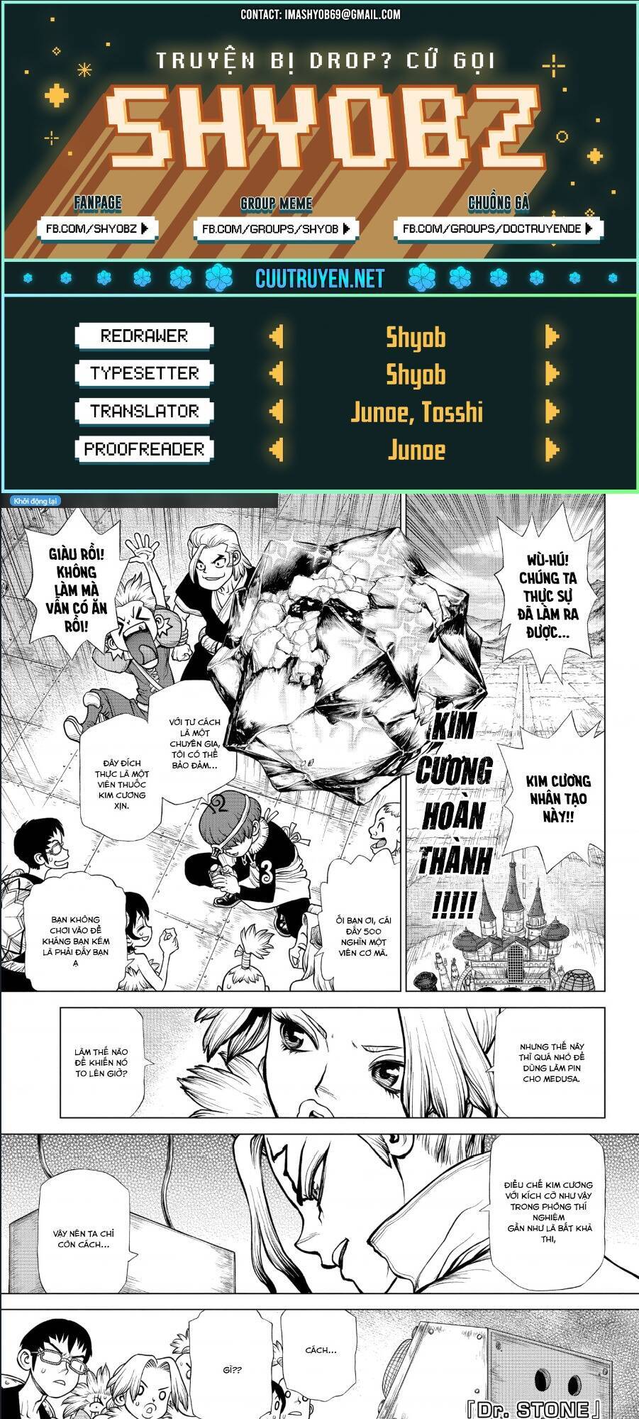 Dr.stone Tập 183 trang 2