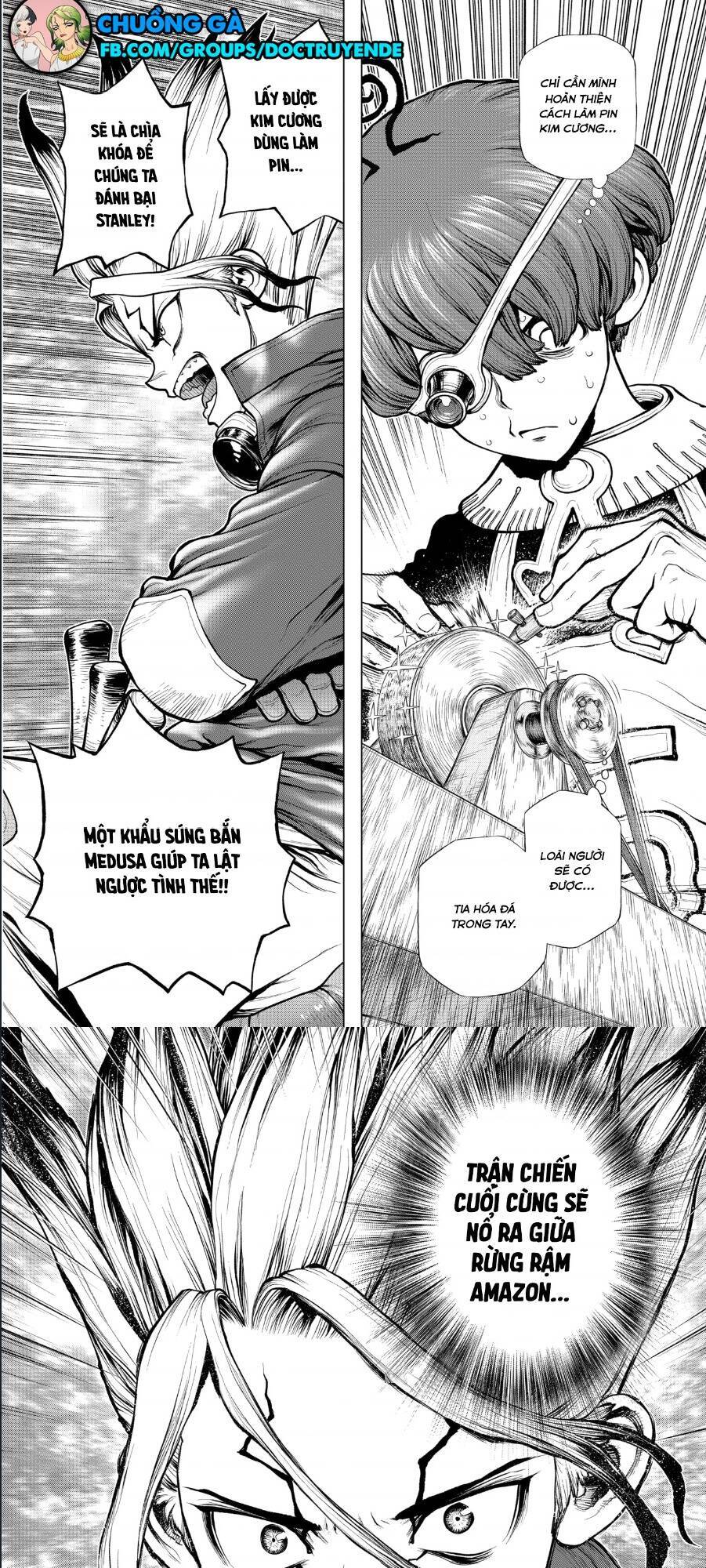 Dr.stone Tập 183 trang 14