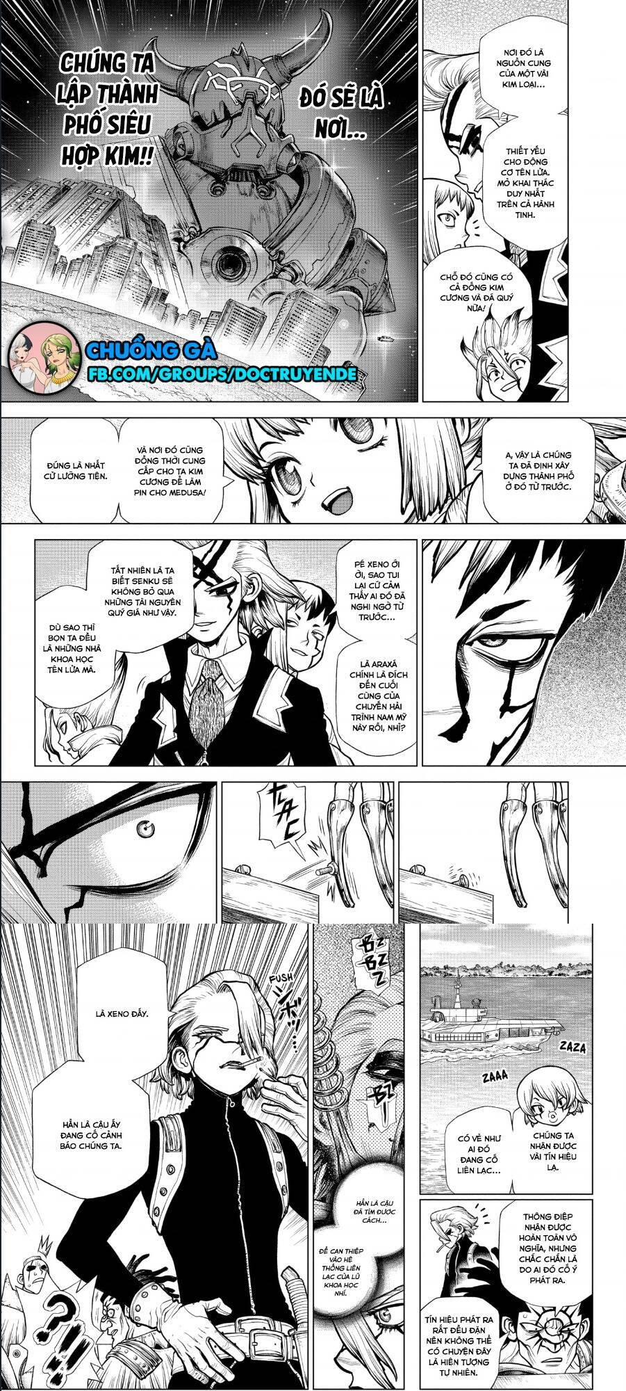 Dr.stone Tập 183 trang 10
