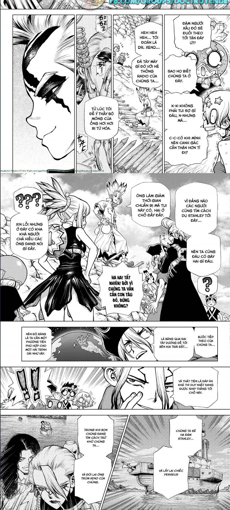 Dr.stone Tập 184 trang 6