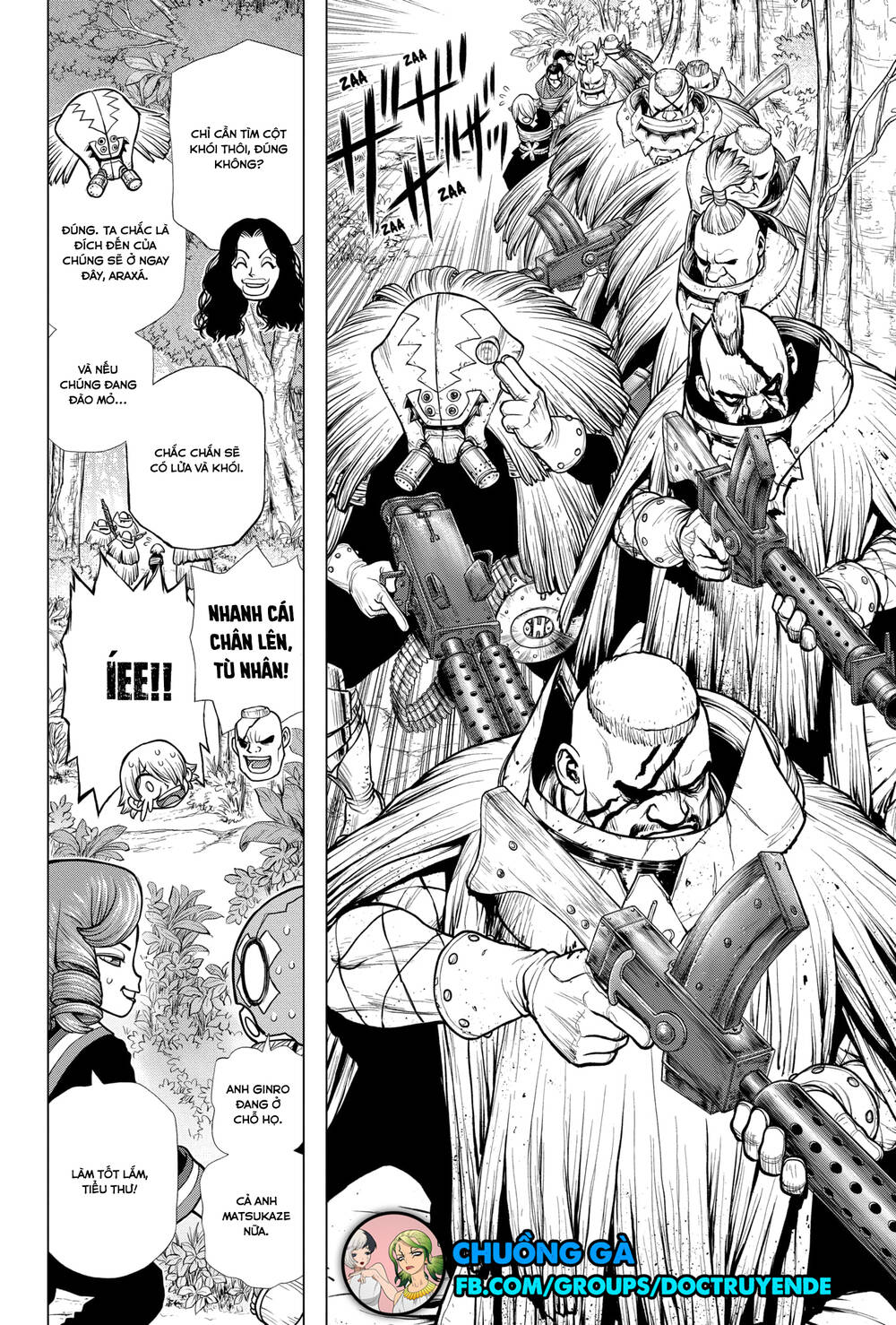 Dr.stone Tập 185 trang 15