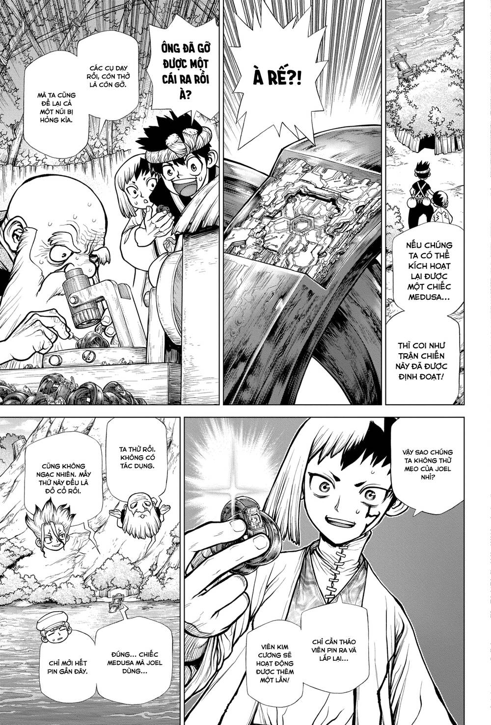 Dr.stone Tập 185 trang 6