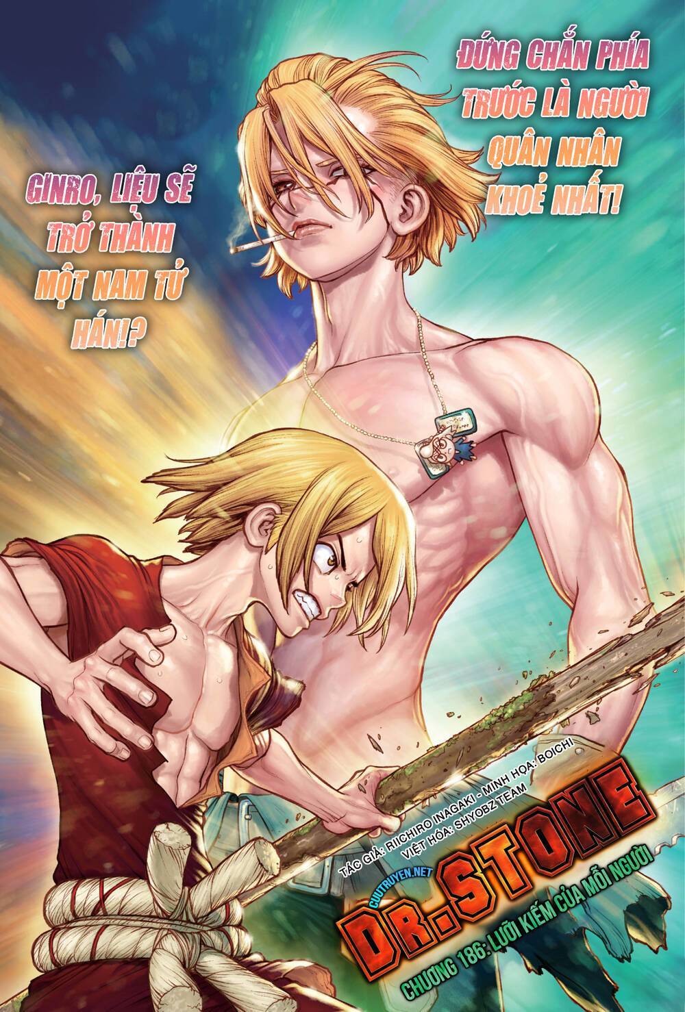 Dr.stone Tập 186 trang 2