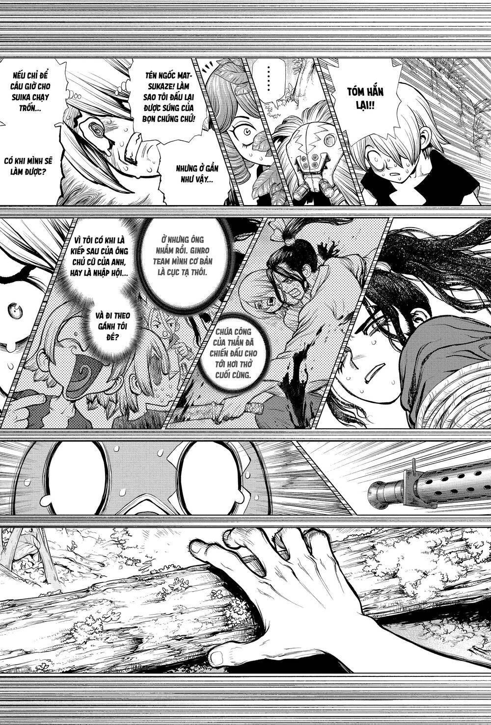 Dr.stone Tập 186 trang 10