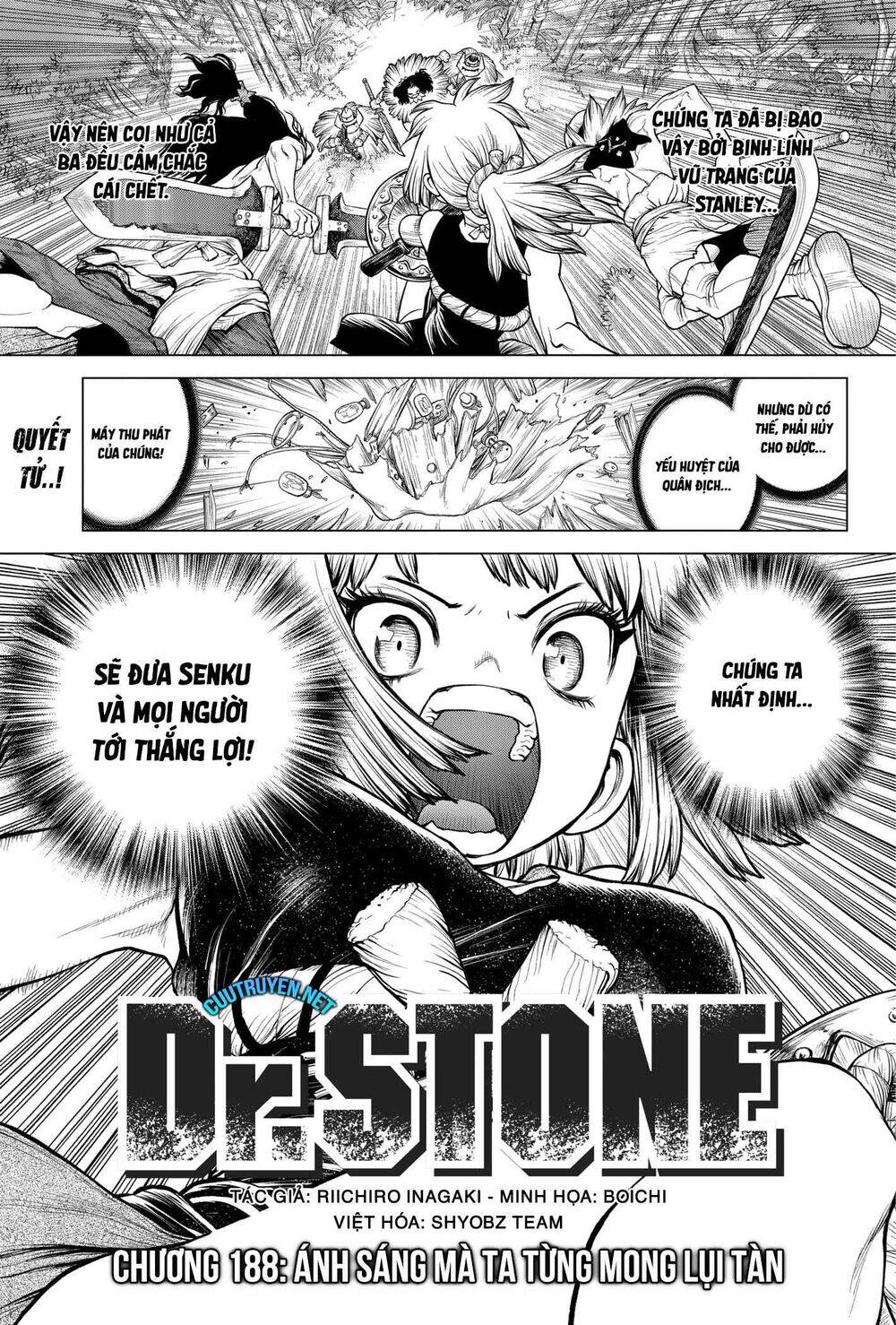 Dr.stone Tập 188 trang 3