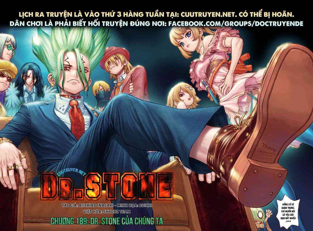 Dr.stone Tập 189 trang 4