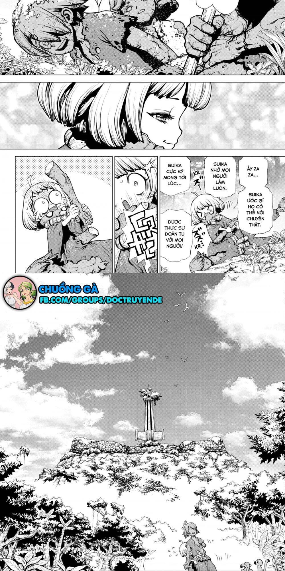 Dr.stone Tập 195 trang 3
