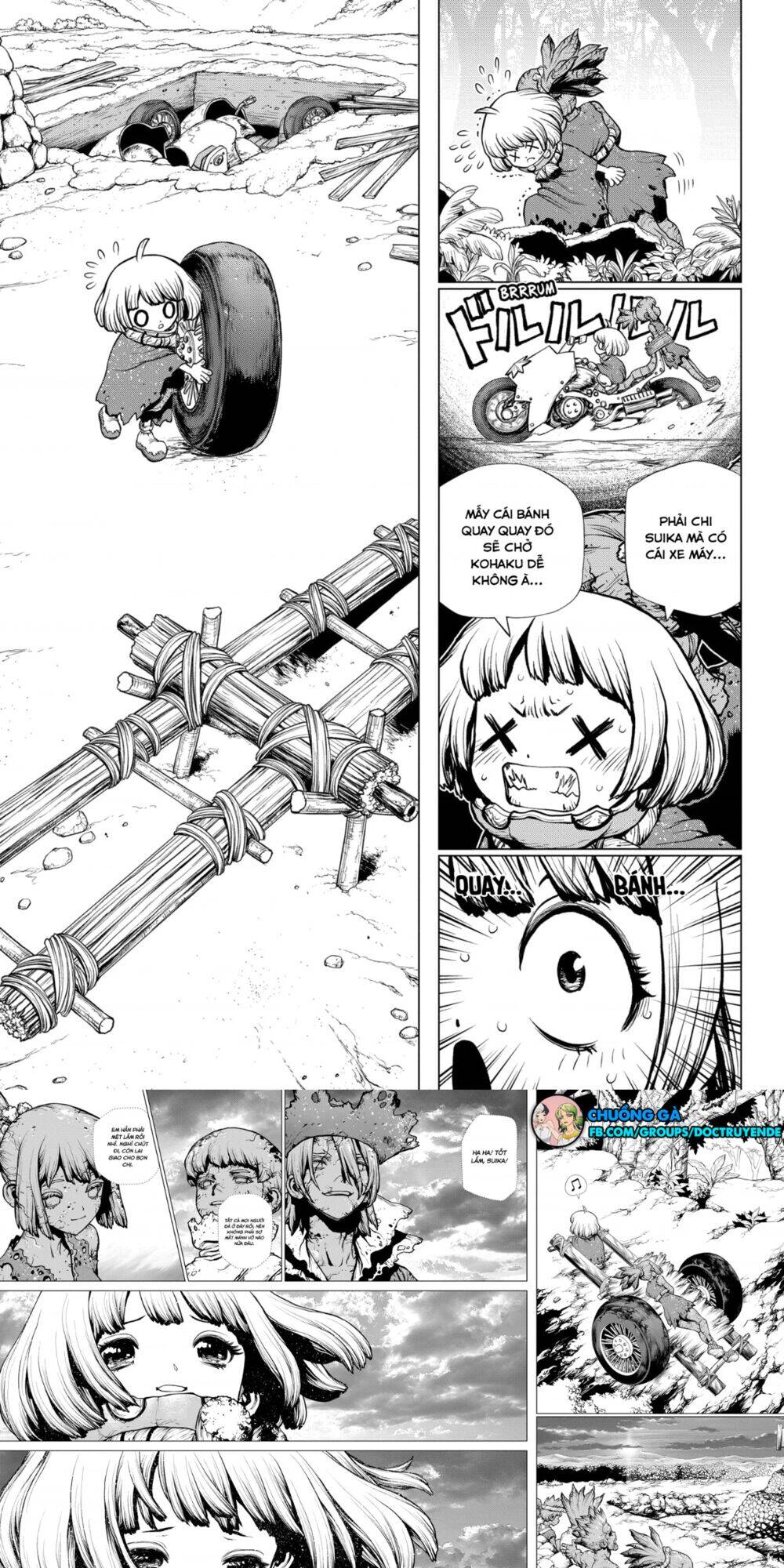 Dr.stone Tập 195 trang 5