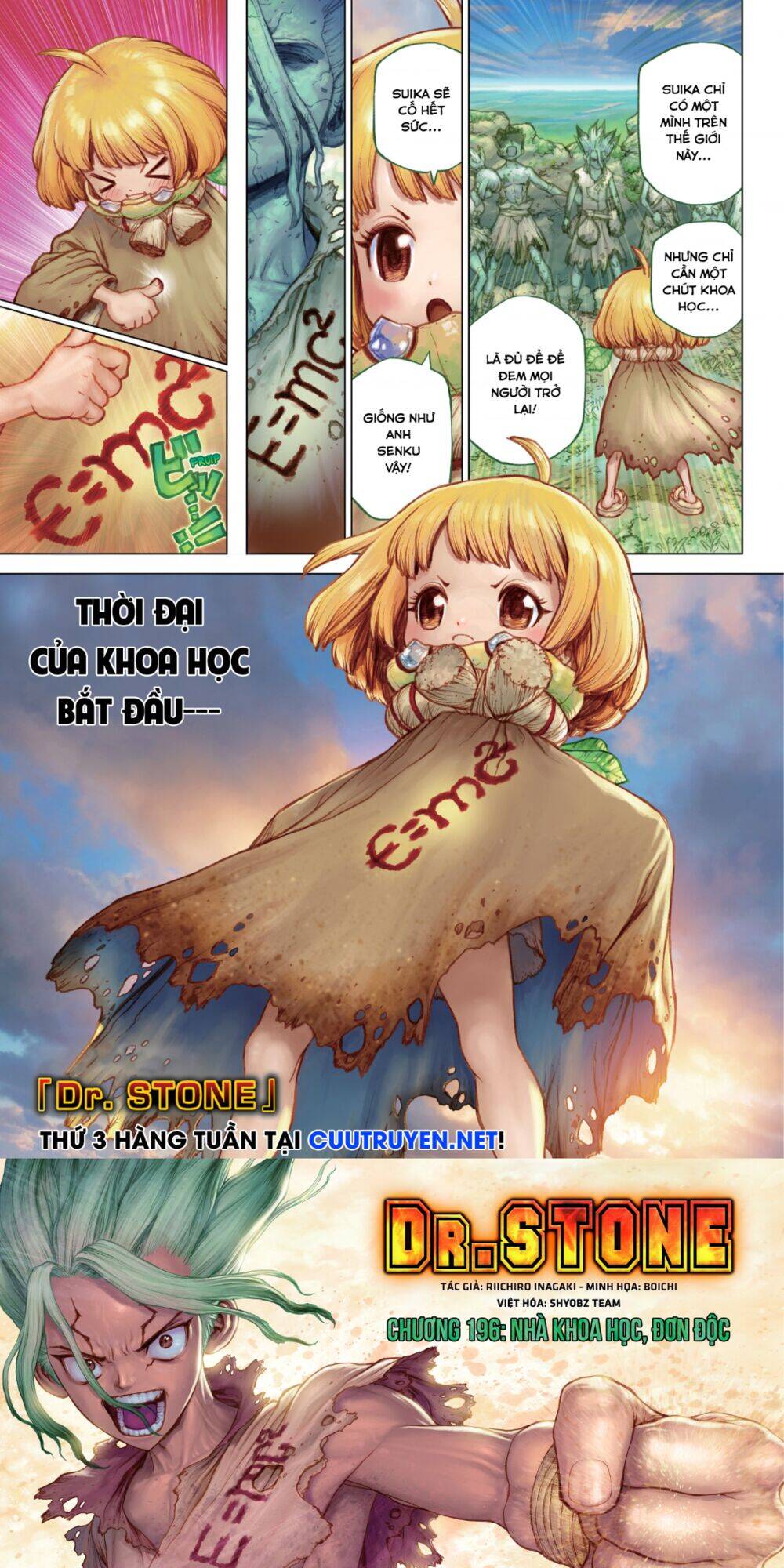 Dr.stone Tập 196 trang 2