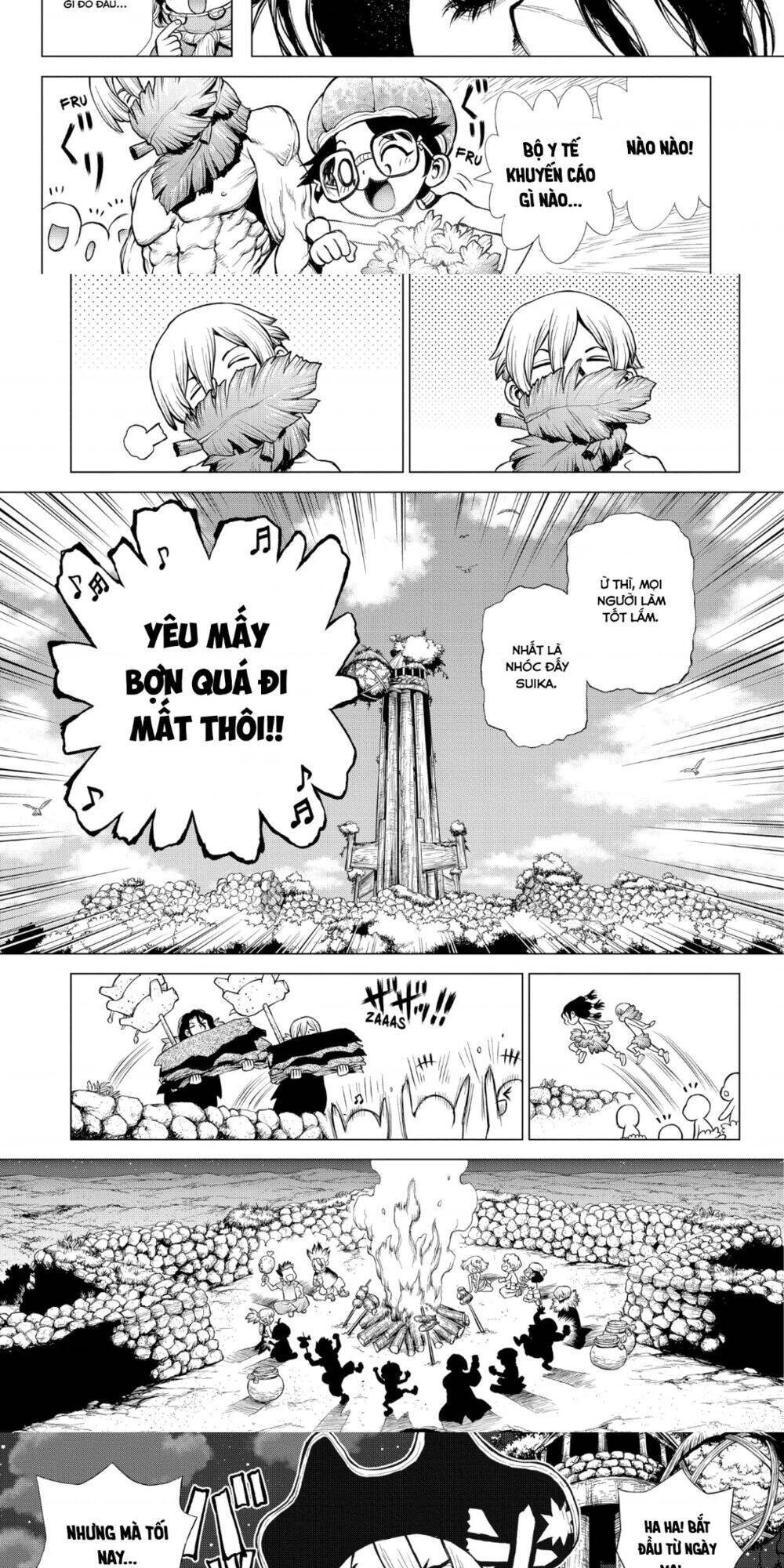 Dr.stone Tập 197 trang 10