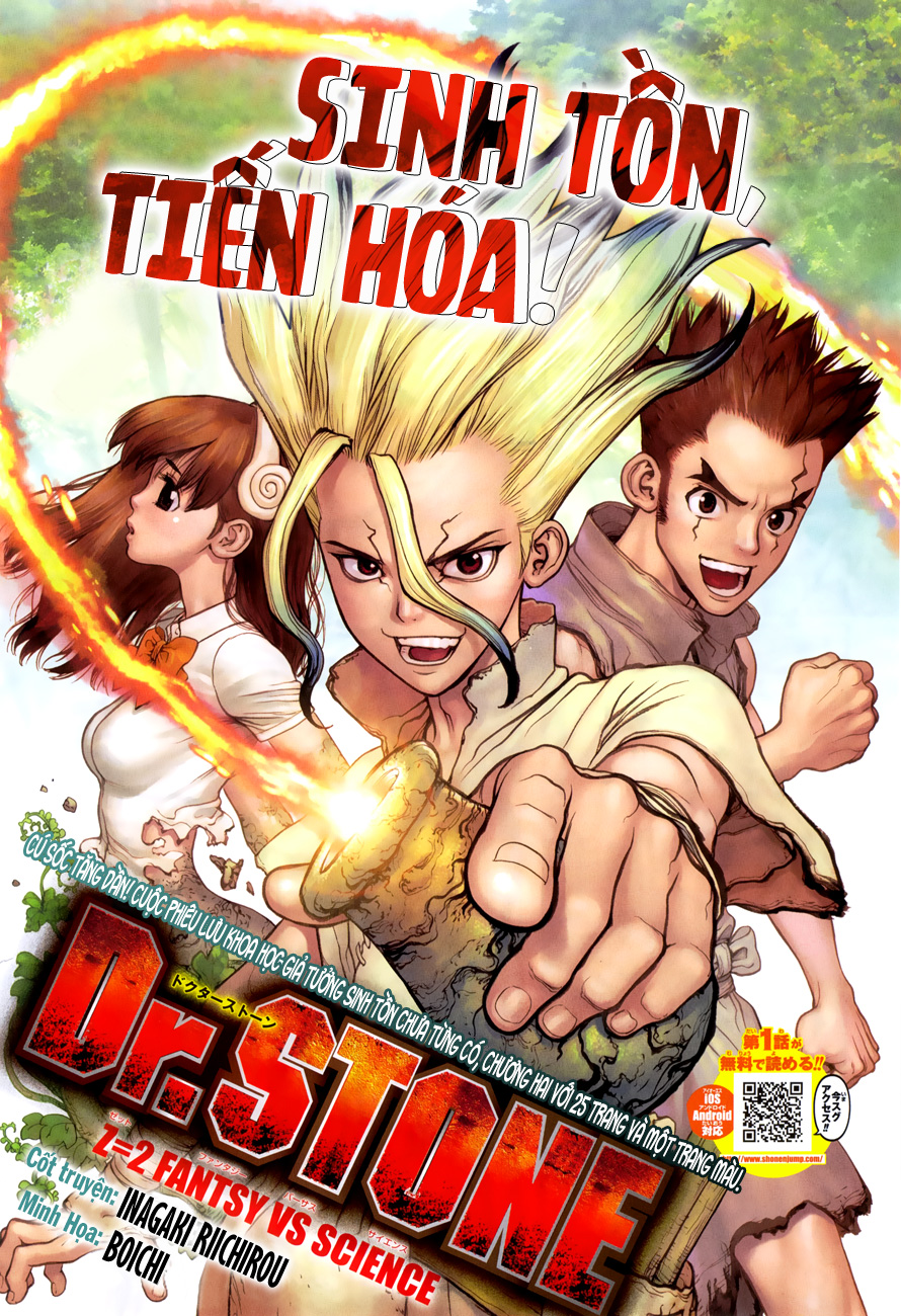 Dr.stone Tập 2 trang 4