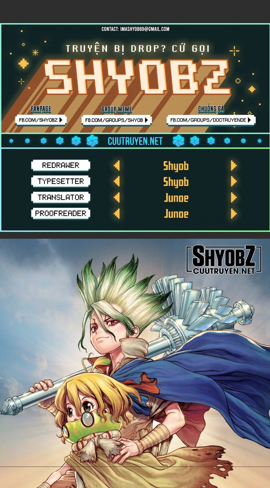 Dr.stone Tập 201 trang 2