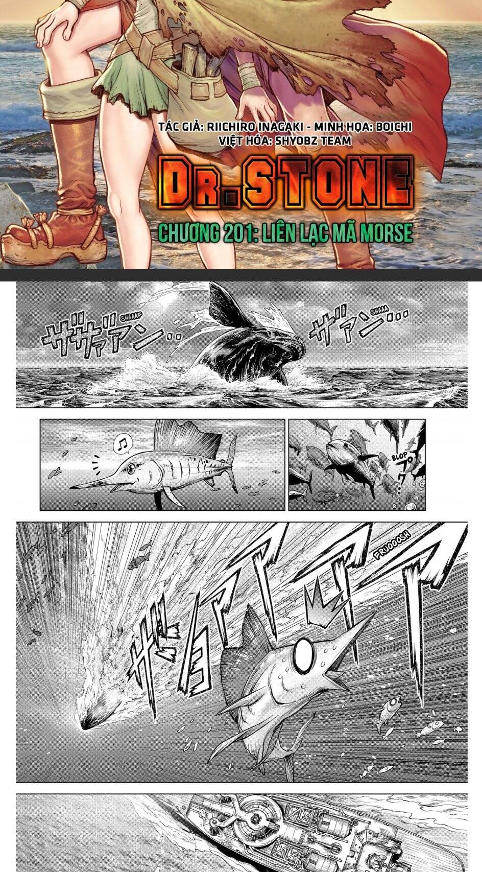 Dr.stone Tập 201 trang 3