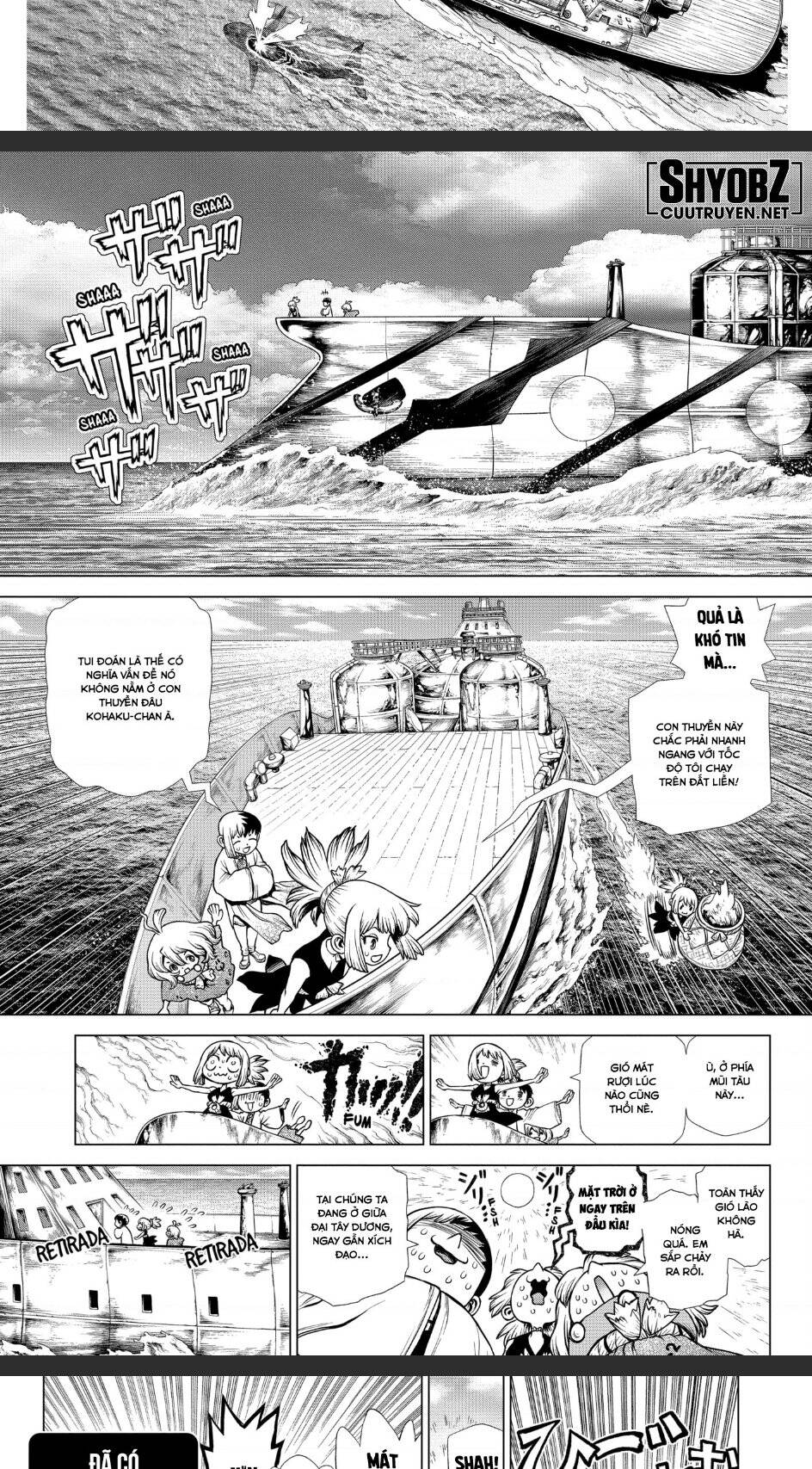 Dr.stone Tập 201 trang 4