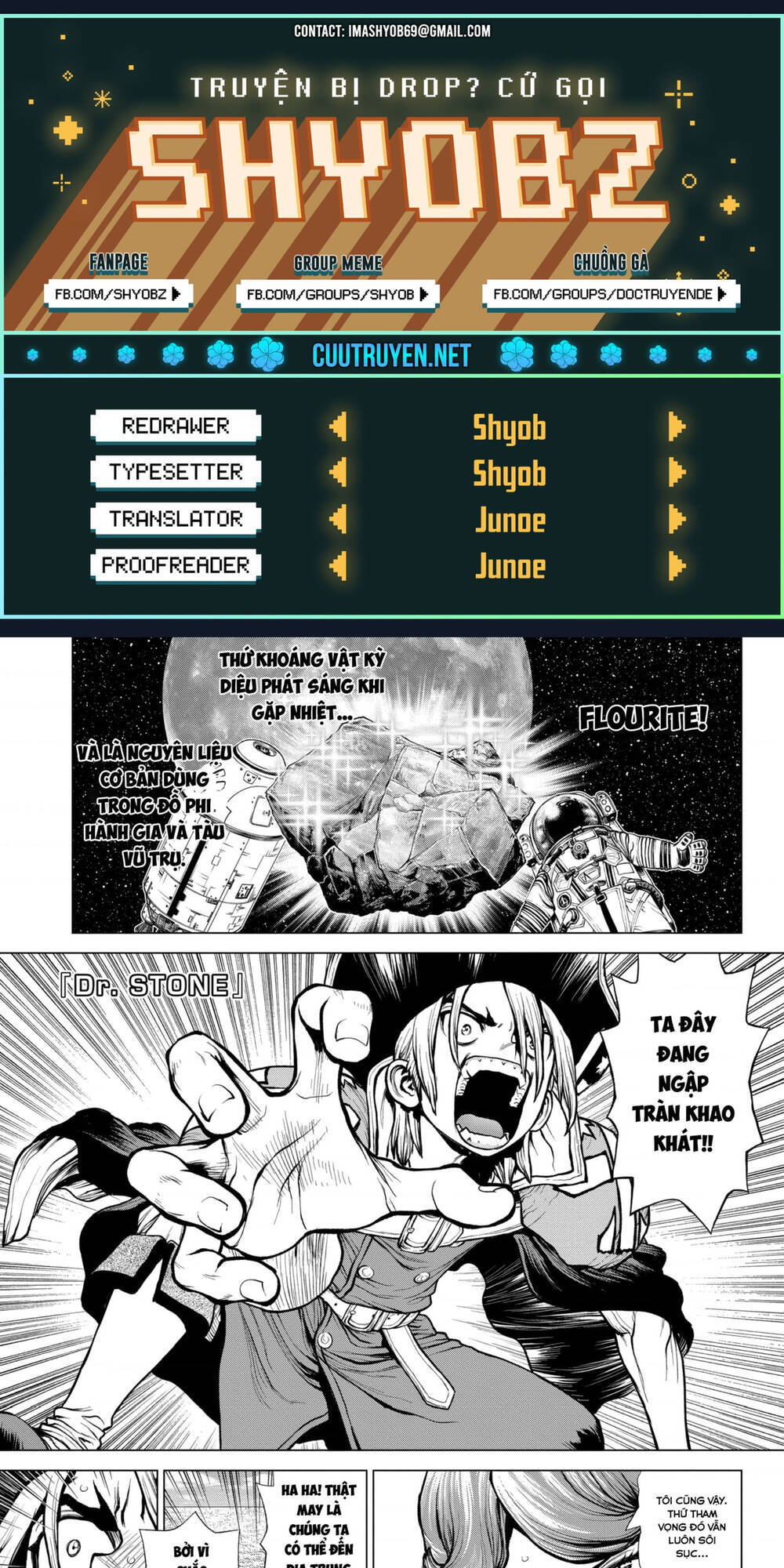 Dr.stone Tập 202 trang 2