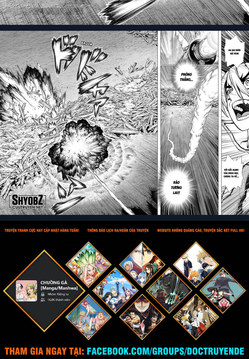 Dr.stone Tập 203 trang 20