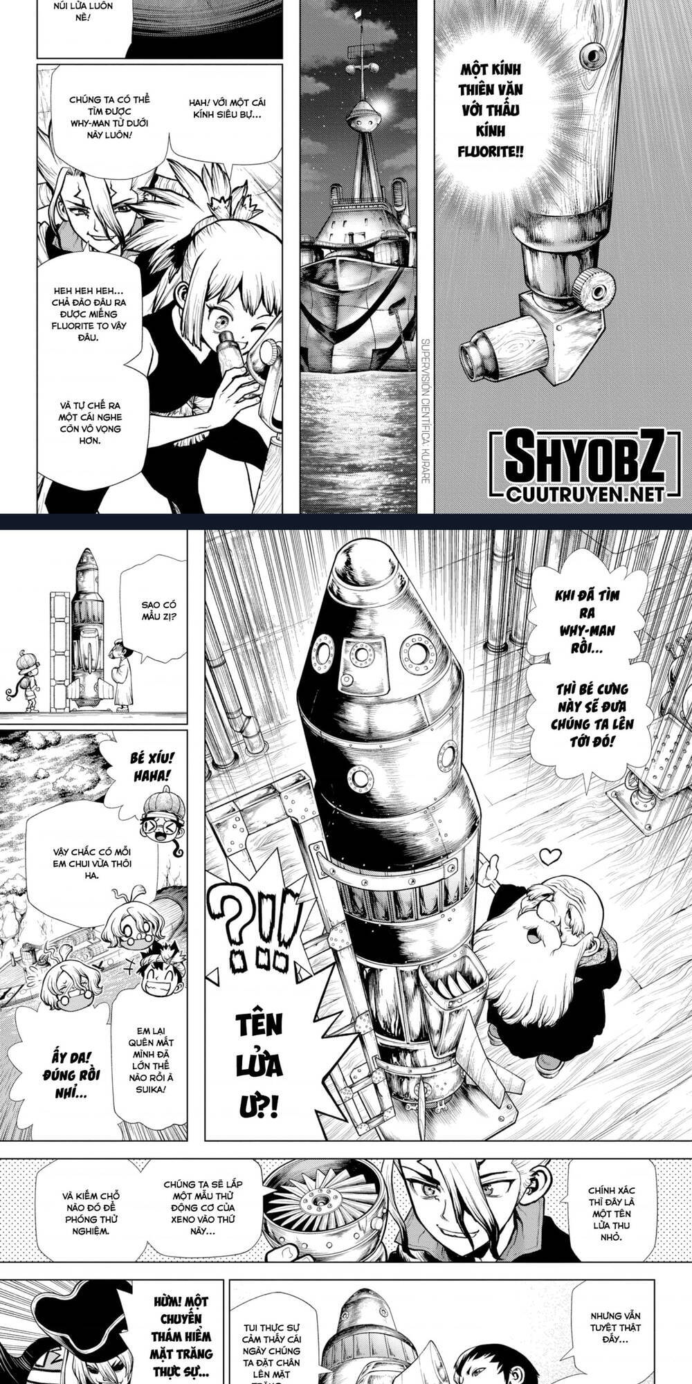 Dr.stone Tập 203 trang 5