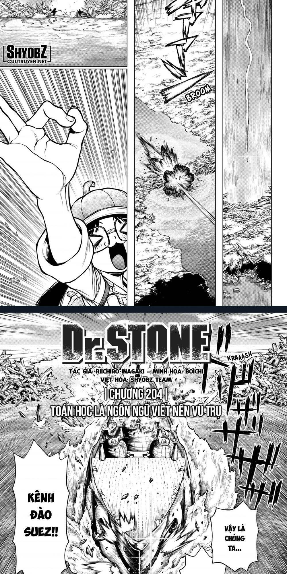 Dr.stone Tập 204 trang 3