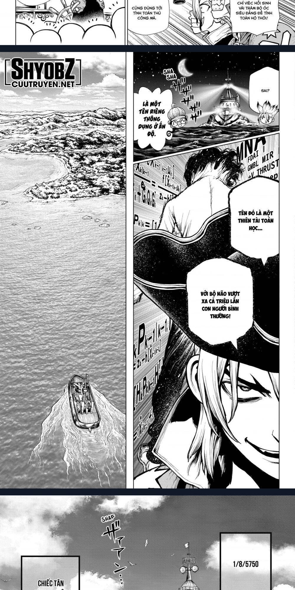 Dr.stone Tập 204 trang 9